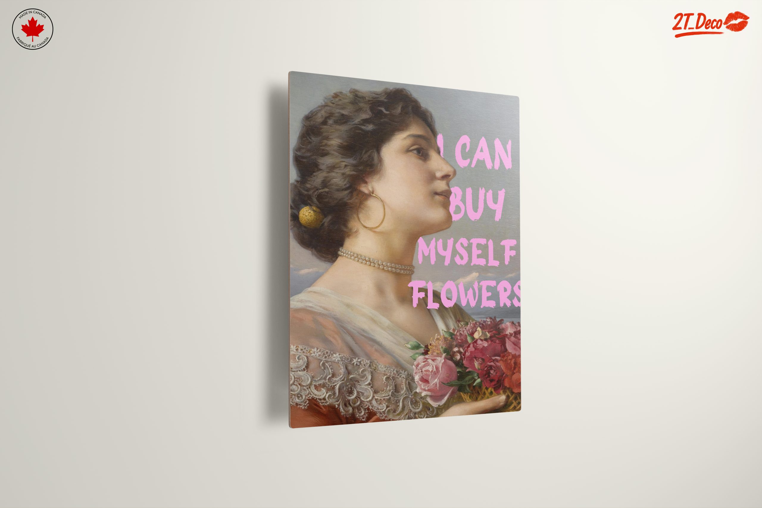 Elegant Portrait of a Woman with Flowers - Image 13