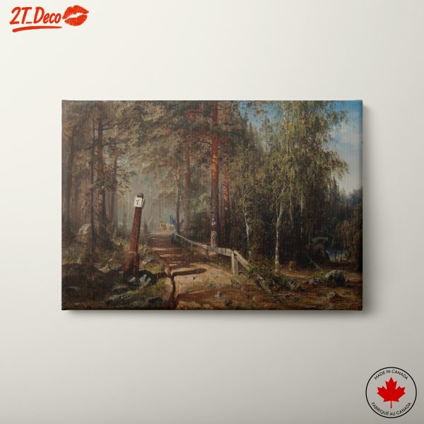 Tranquil Forest Pathway Art