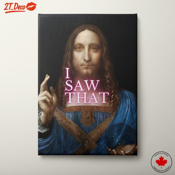 Contemporary Satirical Artwork with Religious Themes