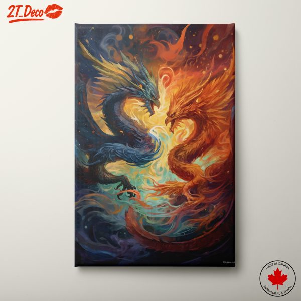 Dragons in Fiery Duality