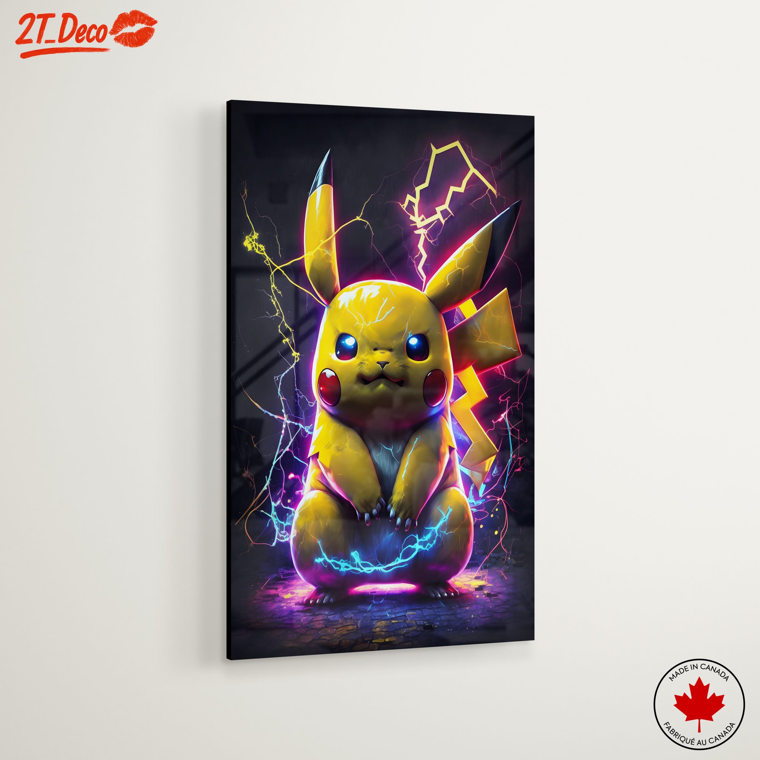 Vibrant Animated Character Art of Pikachu - Image 6