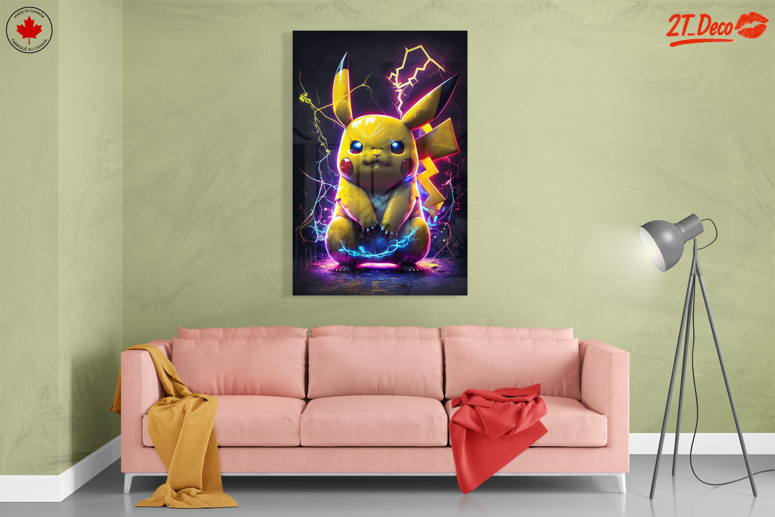 Vibrant Animated Character Art of Pikachu - Image 7