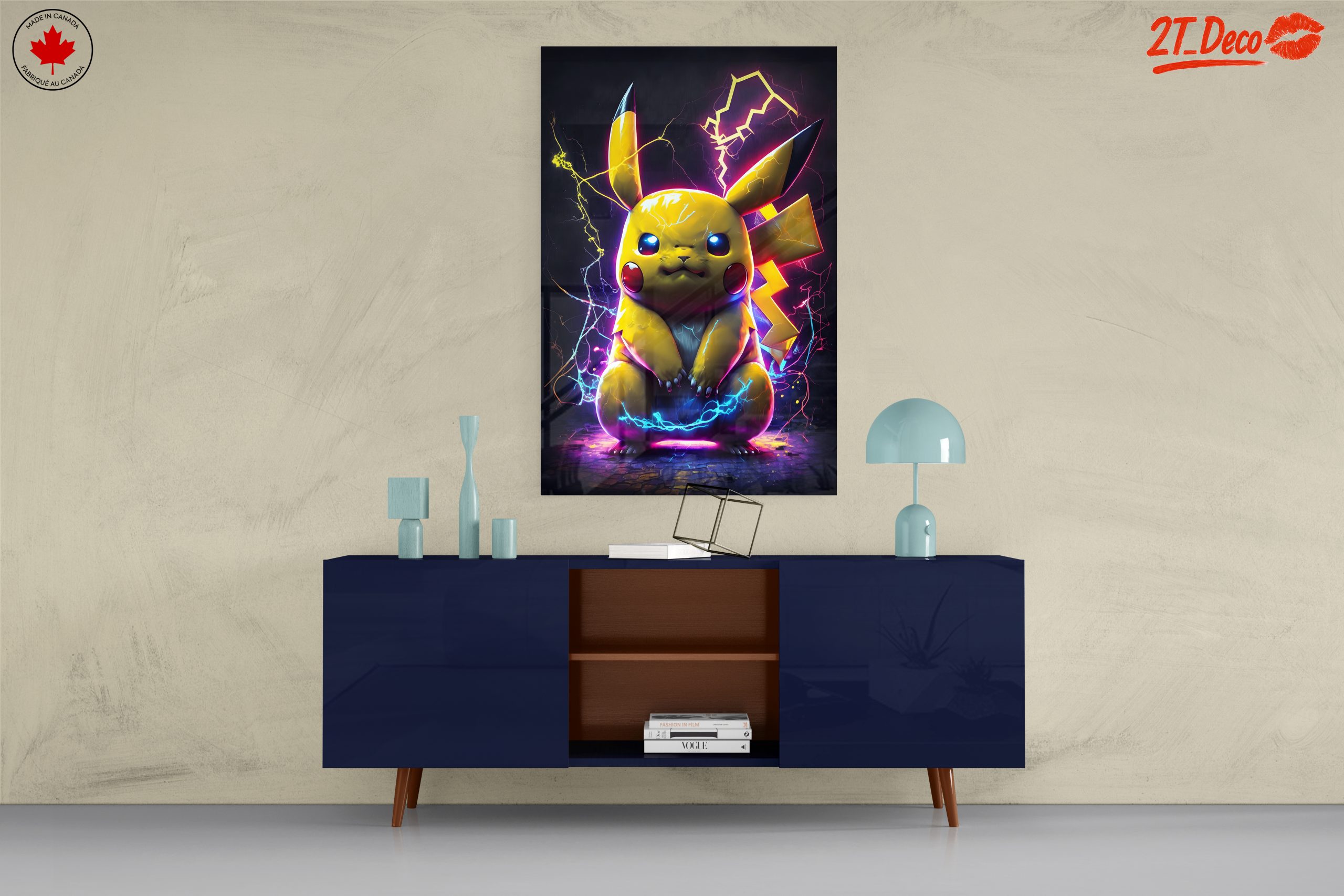 Vibrant Animated Character Art of Pikachu - Image 8