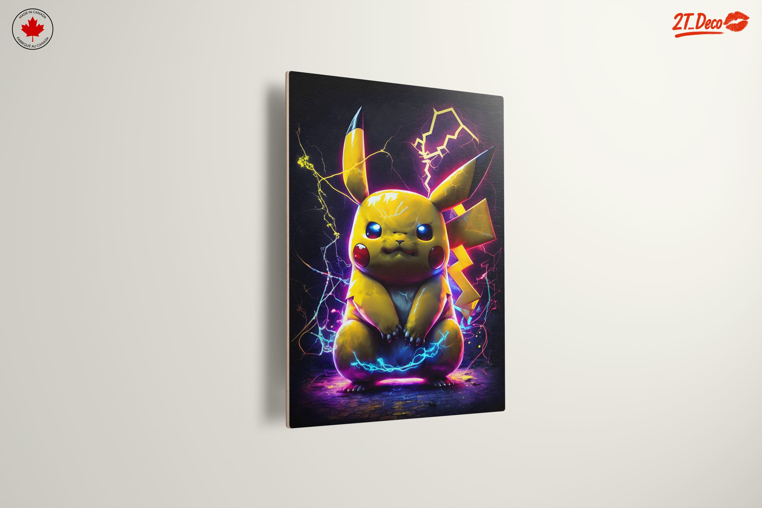 Vibrant Animated Character Art of Pikachu - Image 13