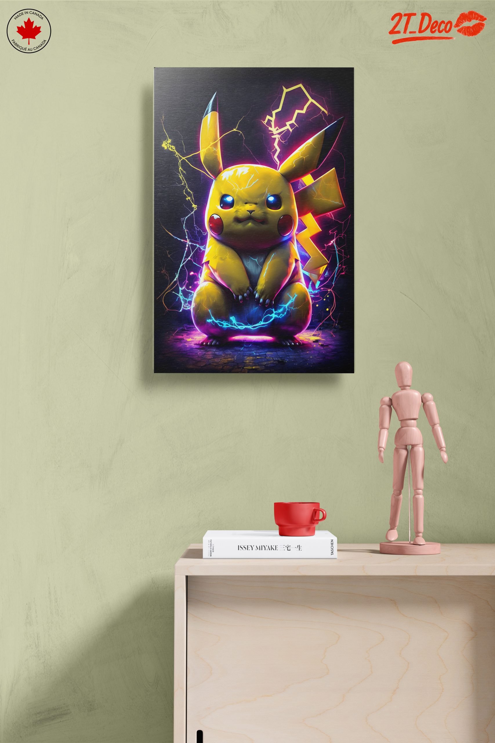Vibrant Animated Character Art of Pikachu - Image 14