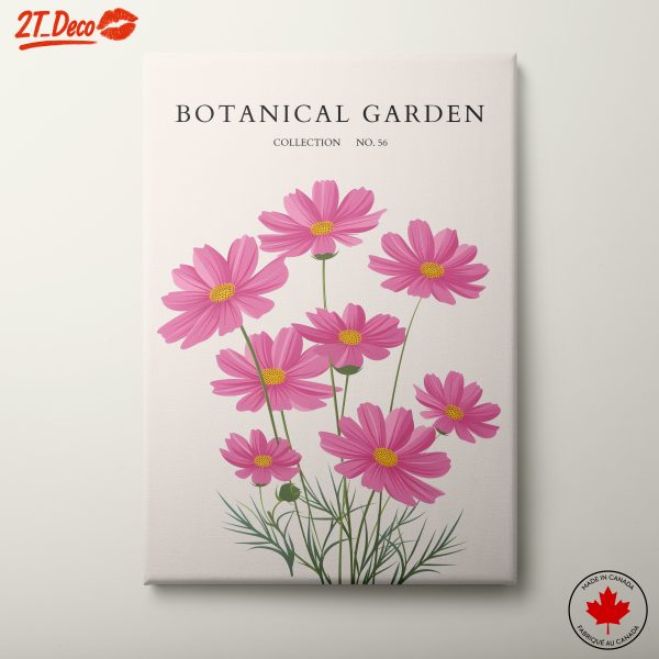 Beautiful Botanical Garden Floral Artwork