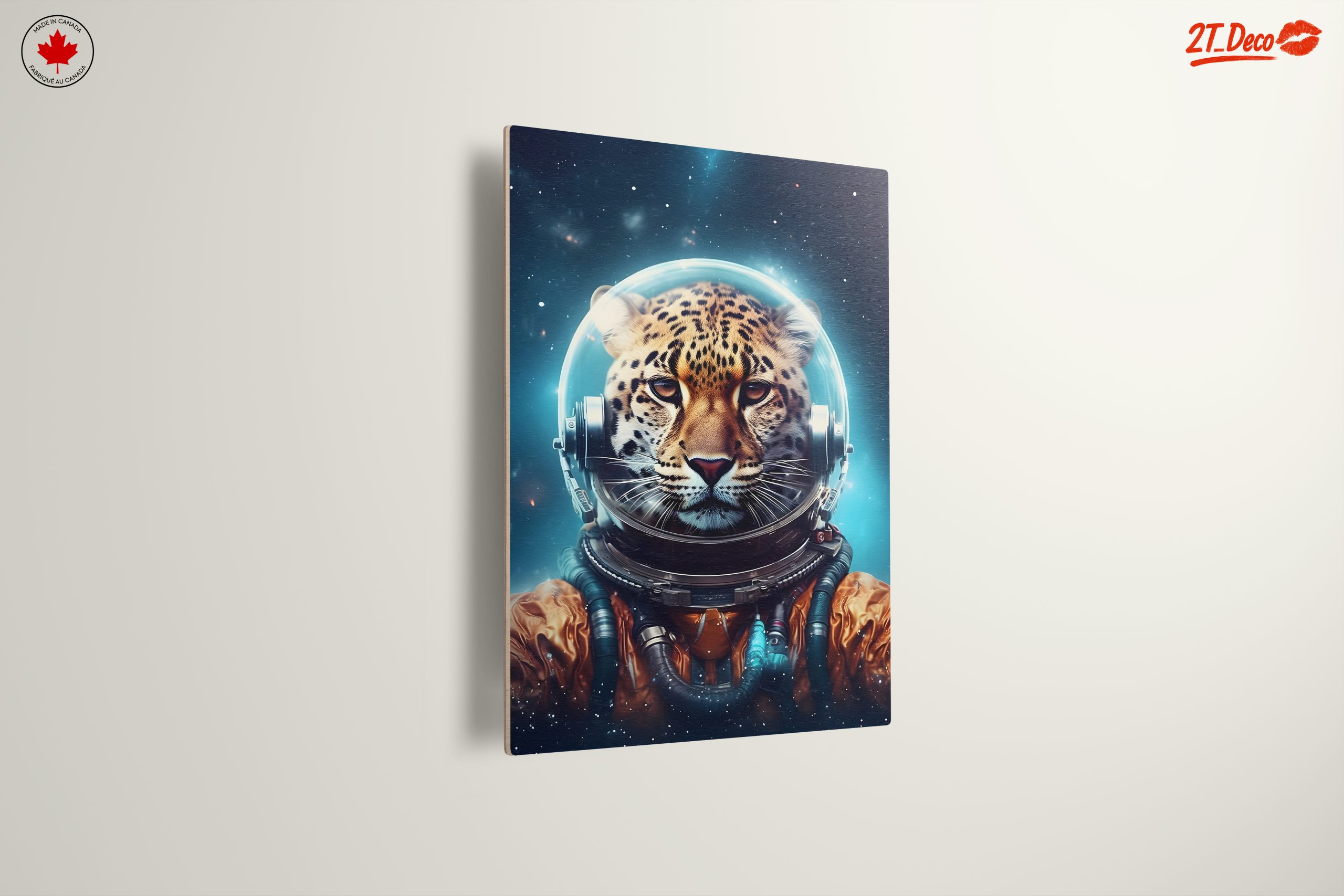Astronaut Tiger in Cosmic Space Art - Image 13
