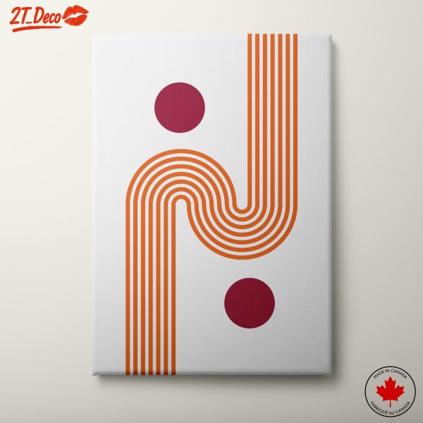 Modern Geometric Lines and Shapes Art