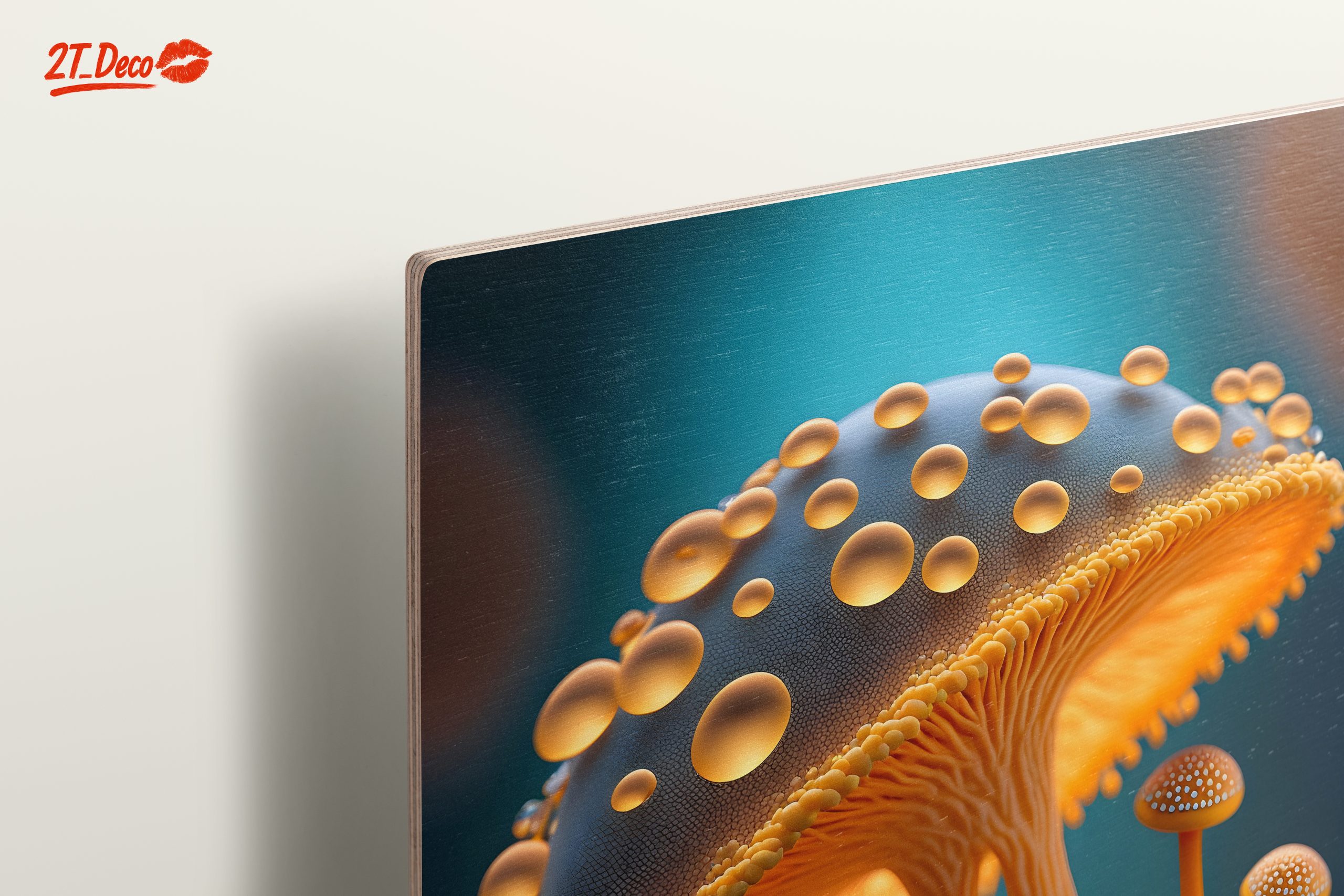 Vibrant Mushroom Growth Art - Image 15