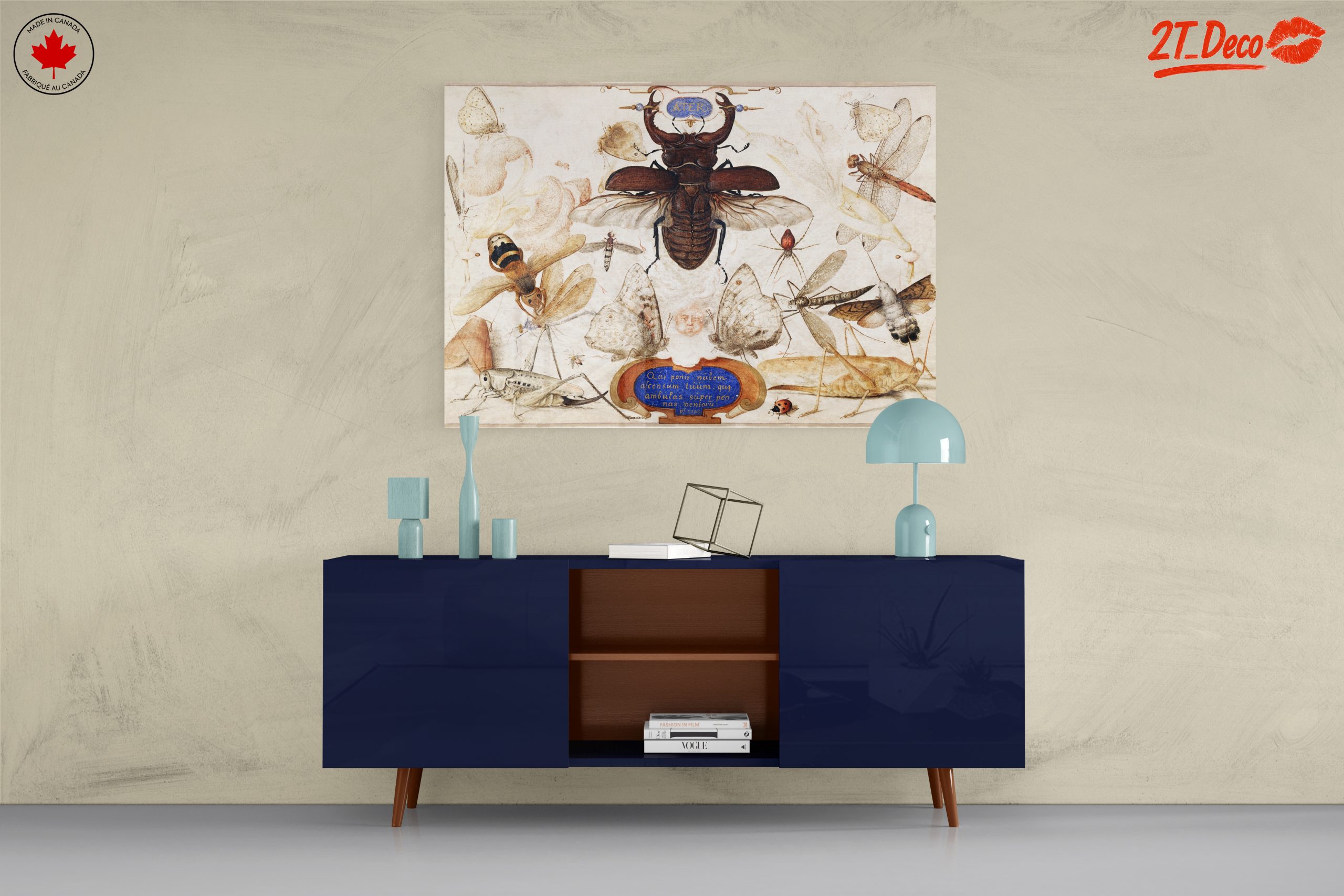 Insect Naturalist Art Featuring Diverse Insects - Image 8
