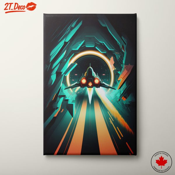 Futuristic Space Adventure Artwork