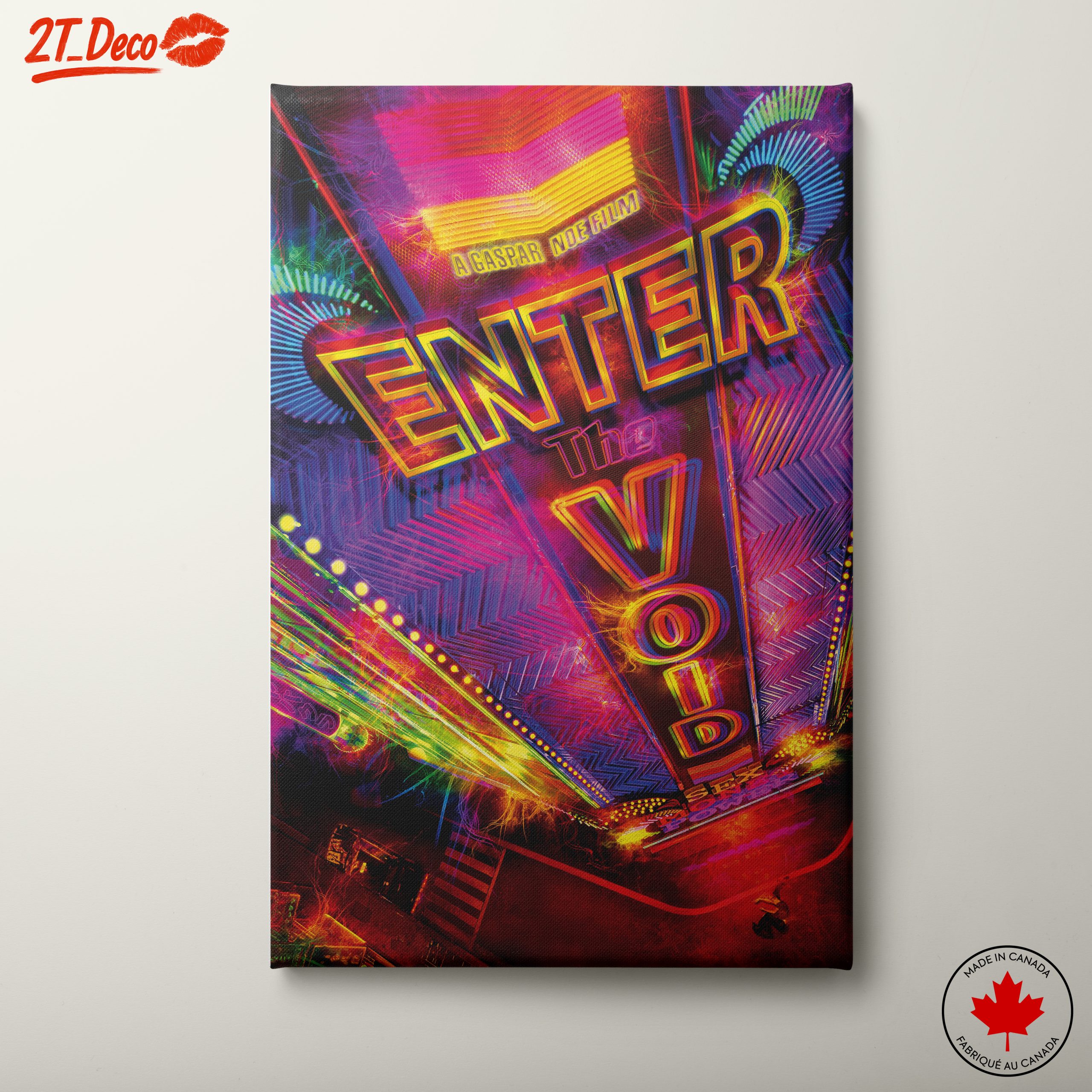 Enter The Void Vibrant Pop Art