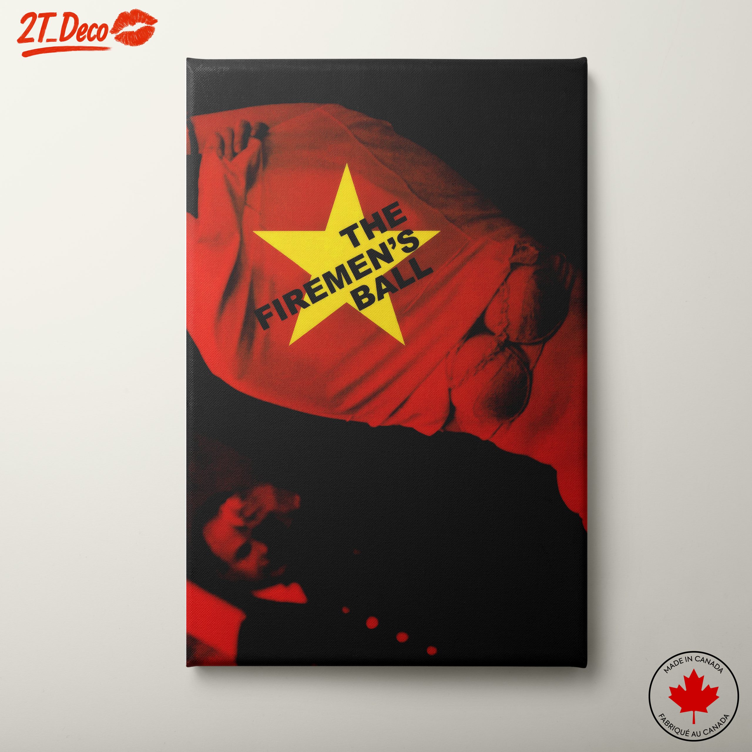 The Firemen's Ball Retro Film Art