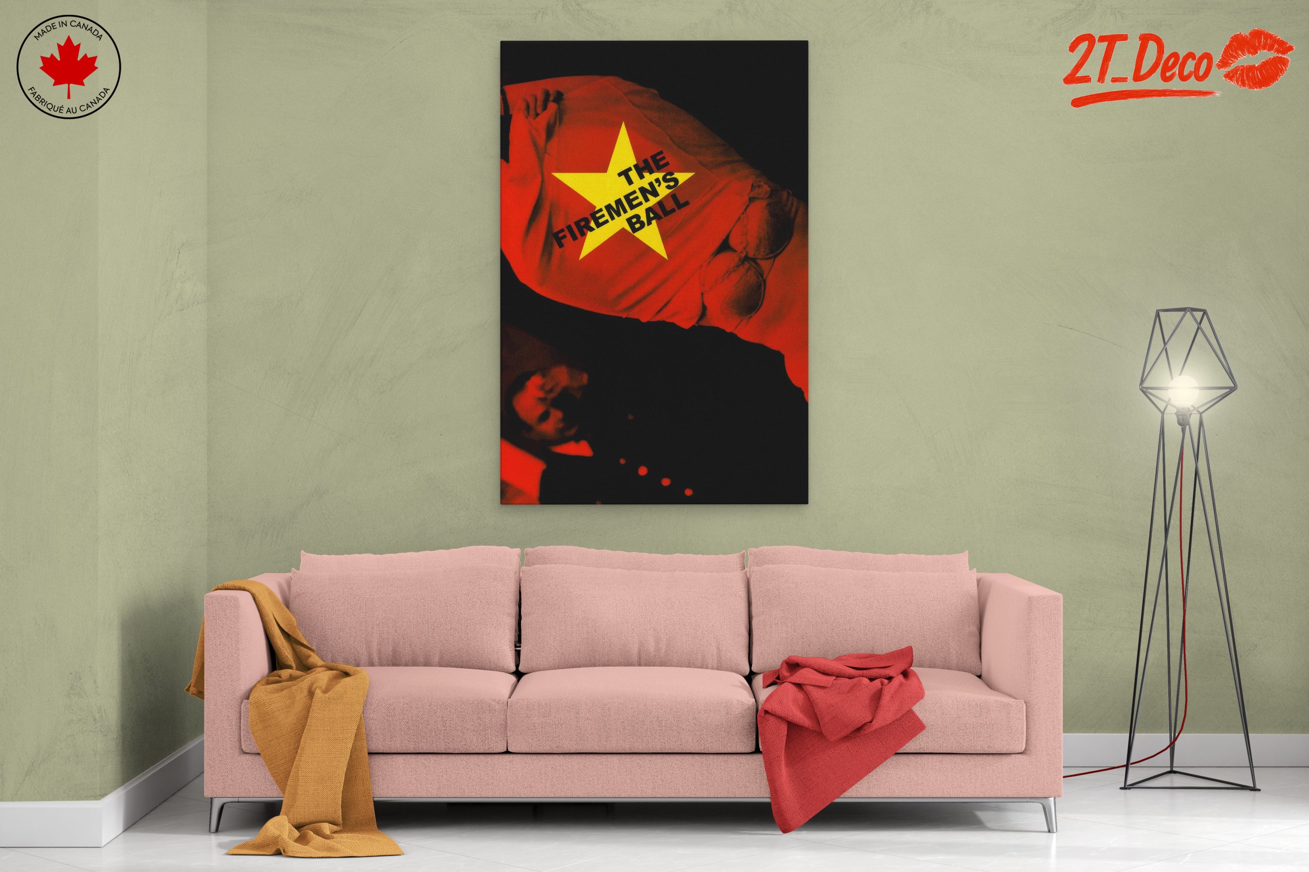 The Firemen's Ball Retro Film Art - Image 2