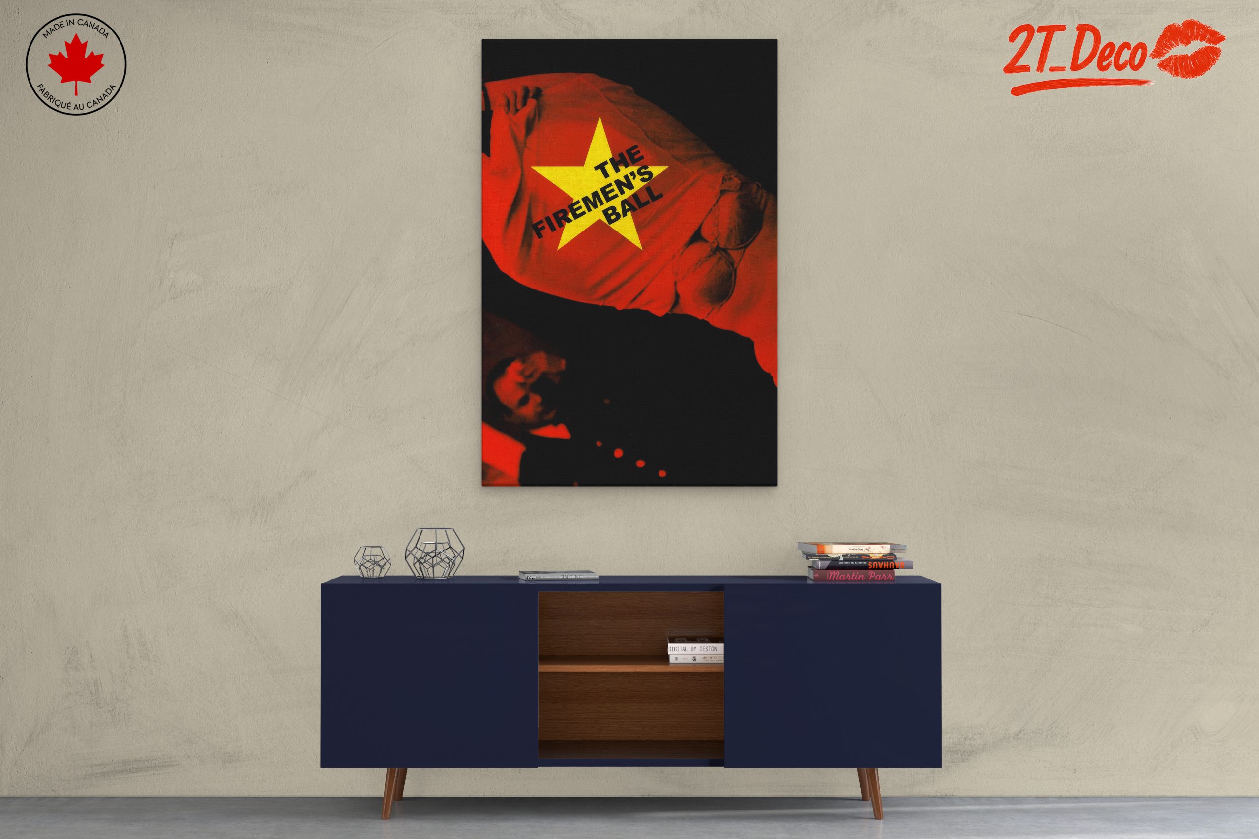 The Firemen's Ball Retro Film Art - Image 3