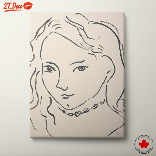 Stylized Contemporary Portrait of a Woman 13