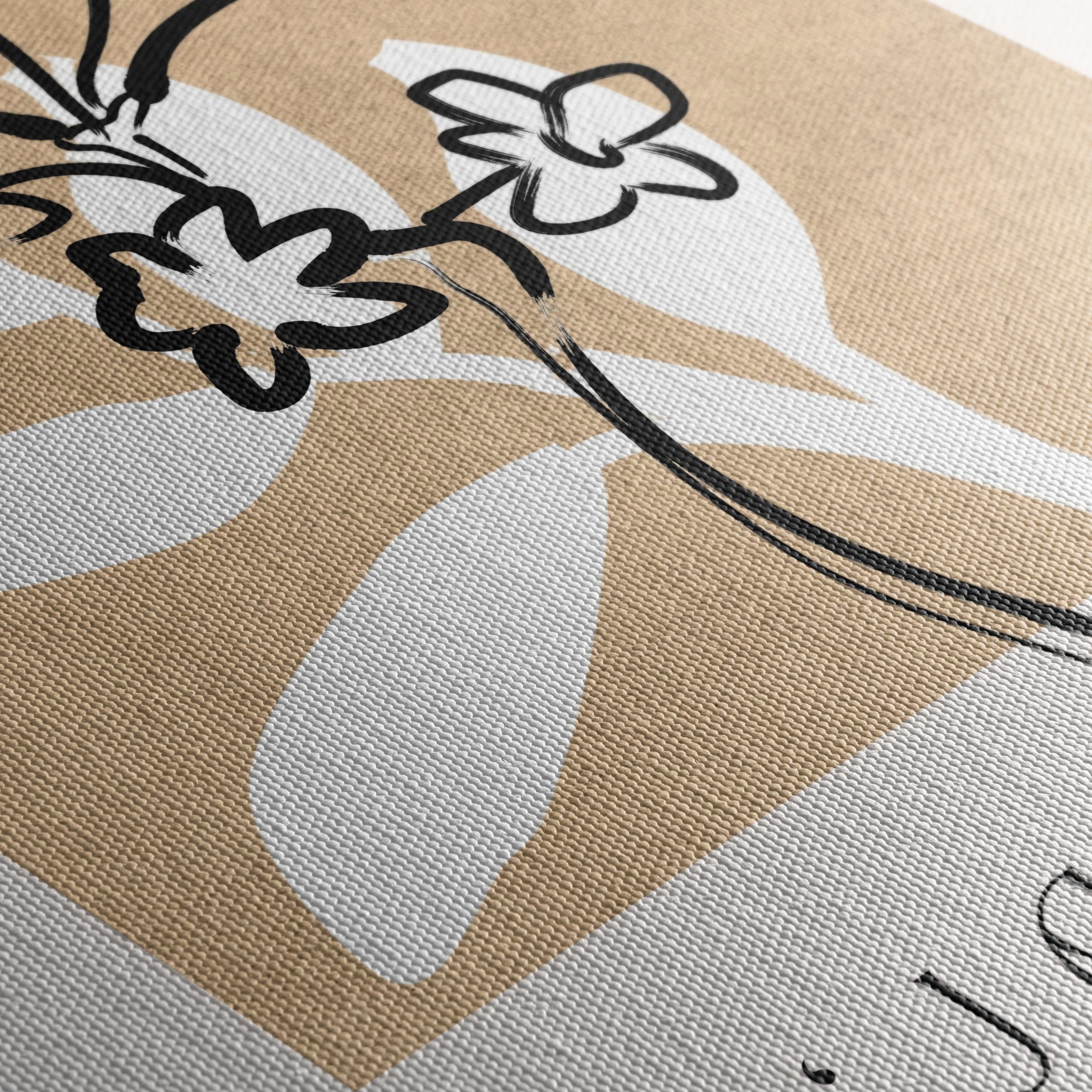 Minimalist Botanical Art with Floral Design - Image 5