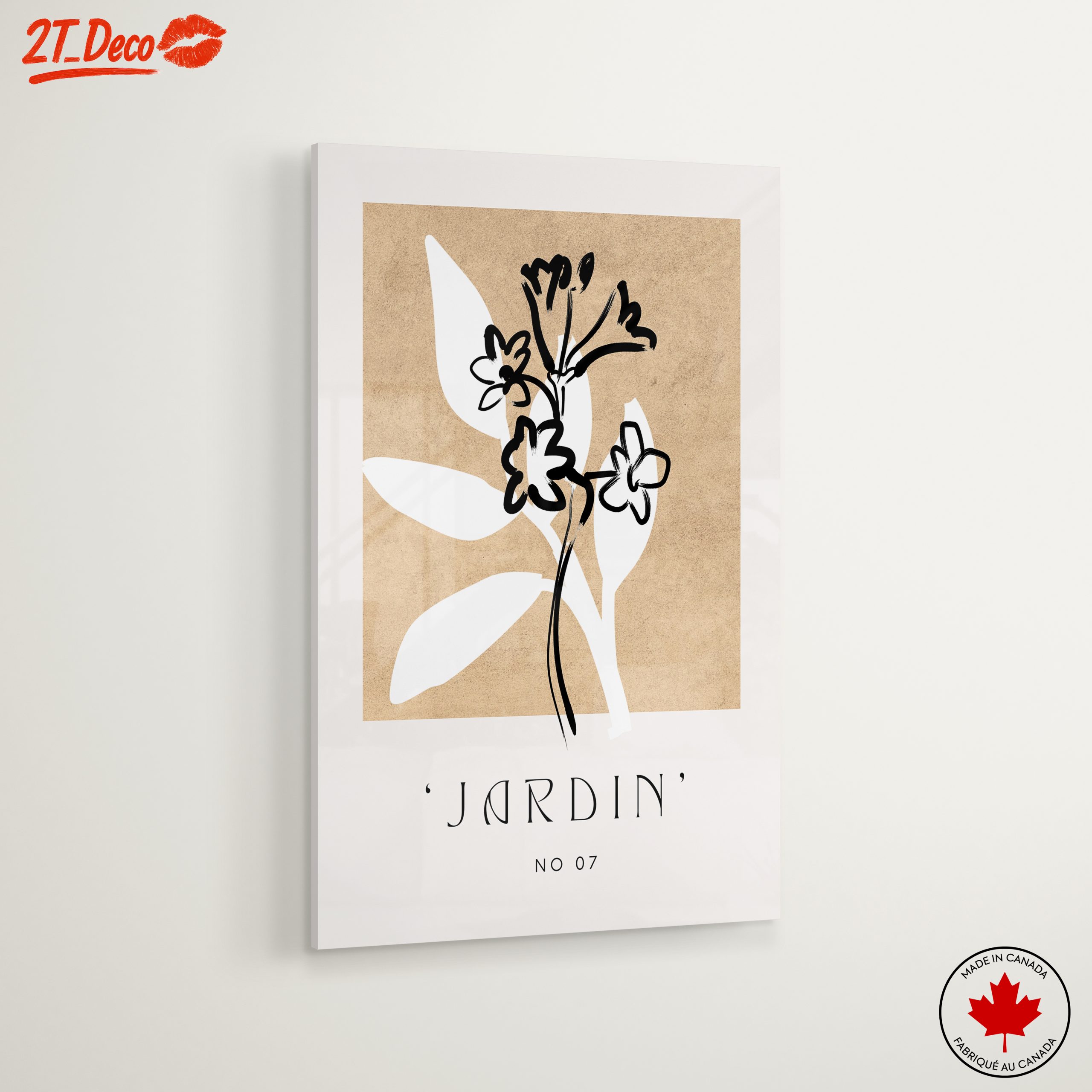 Minimalist Botanical Art with Floral Design - Image 6