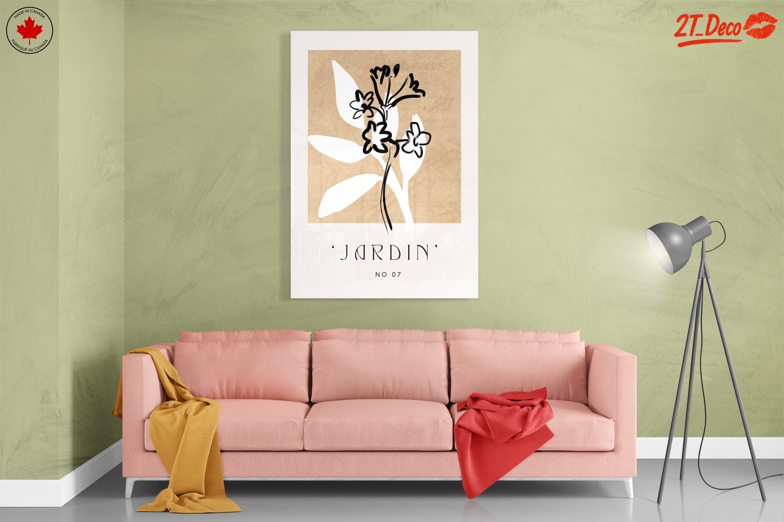 Minimalist Botanical Art with Floral Design - Image 7