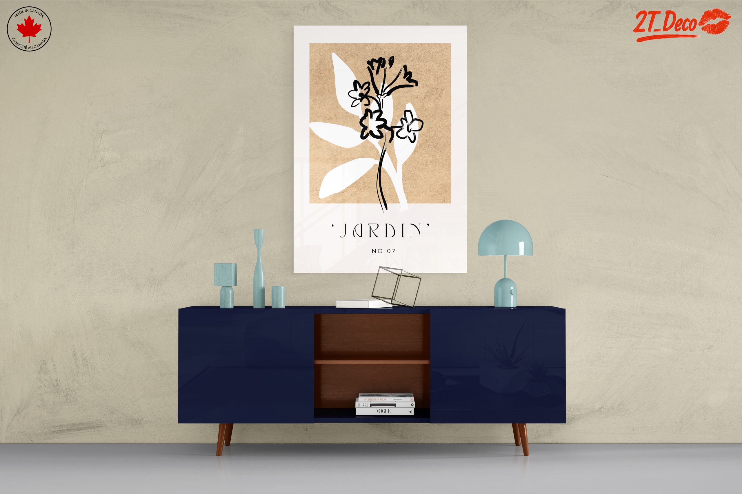 Minimalist Botanical Art with Floral Design - Image 8