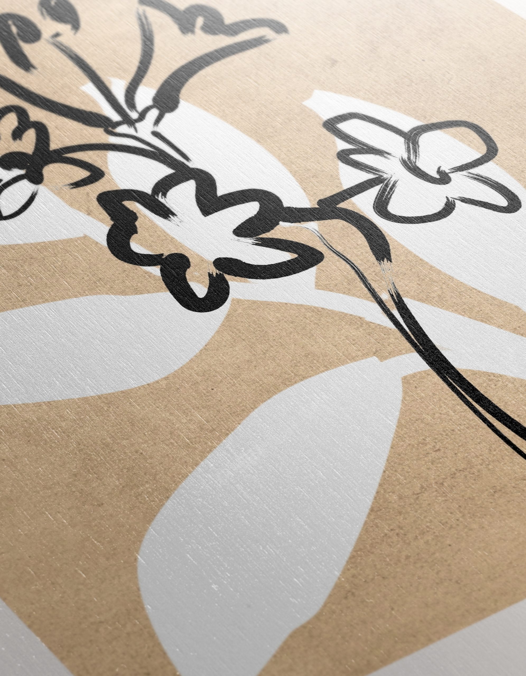 Minimalist Botanical Art with Floral Design - Image 12