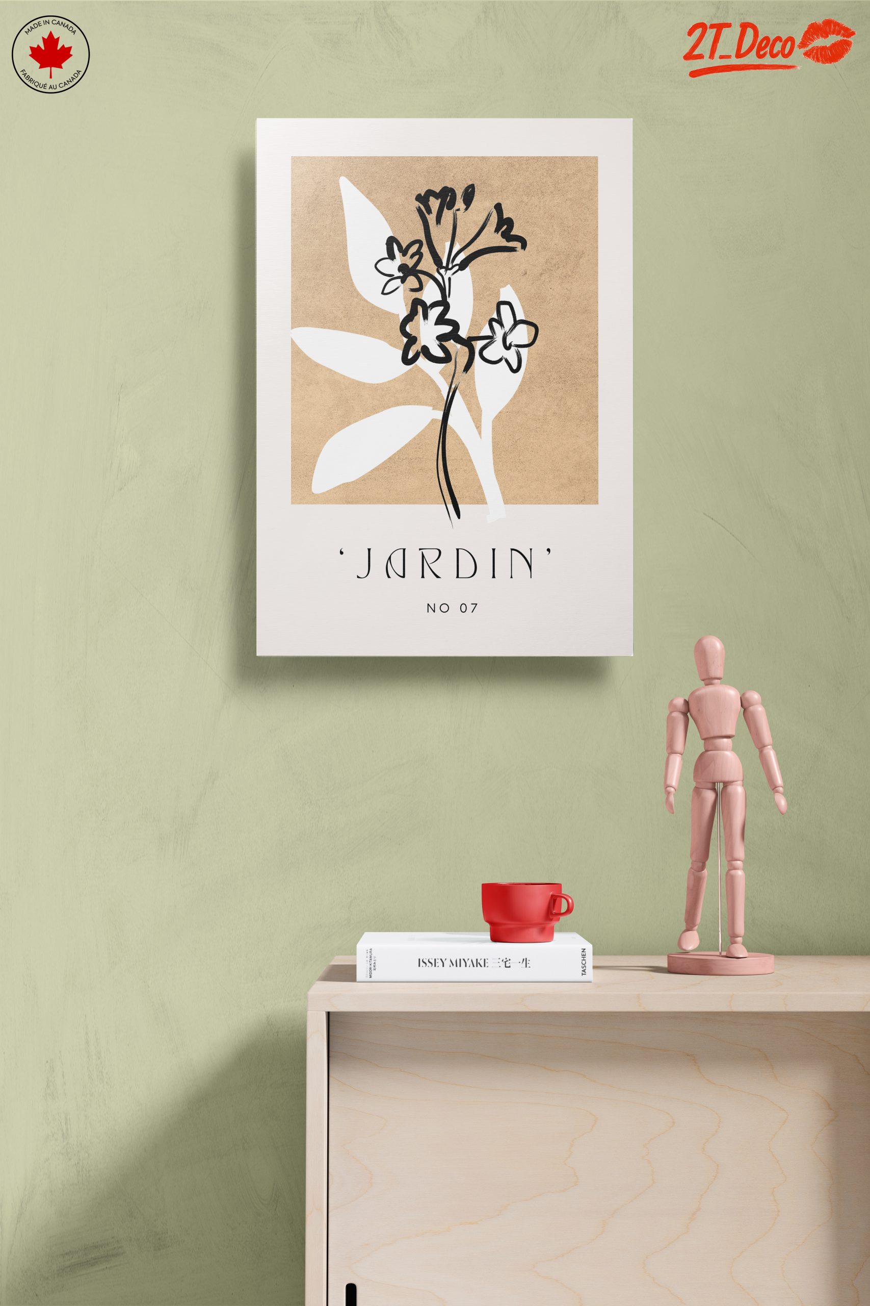 Minimalist Botanical Art with Floral Design - Image 14