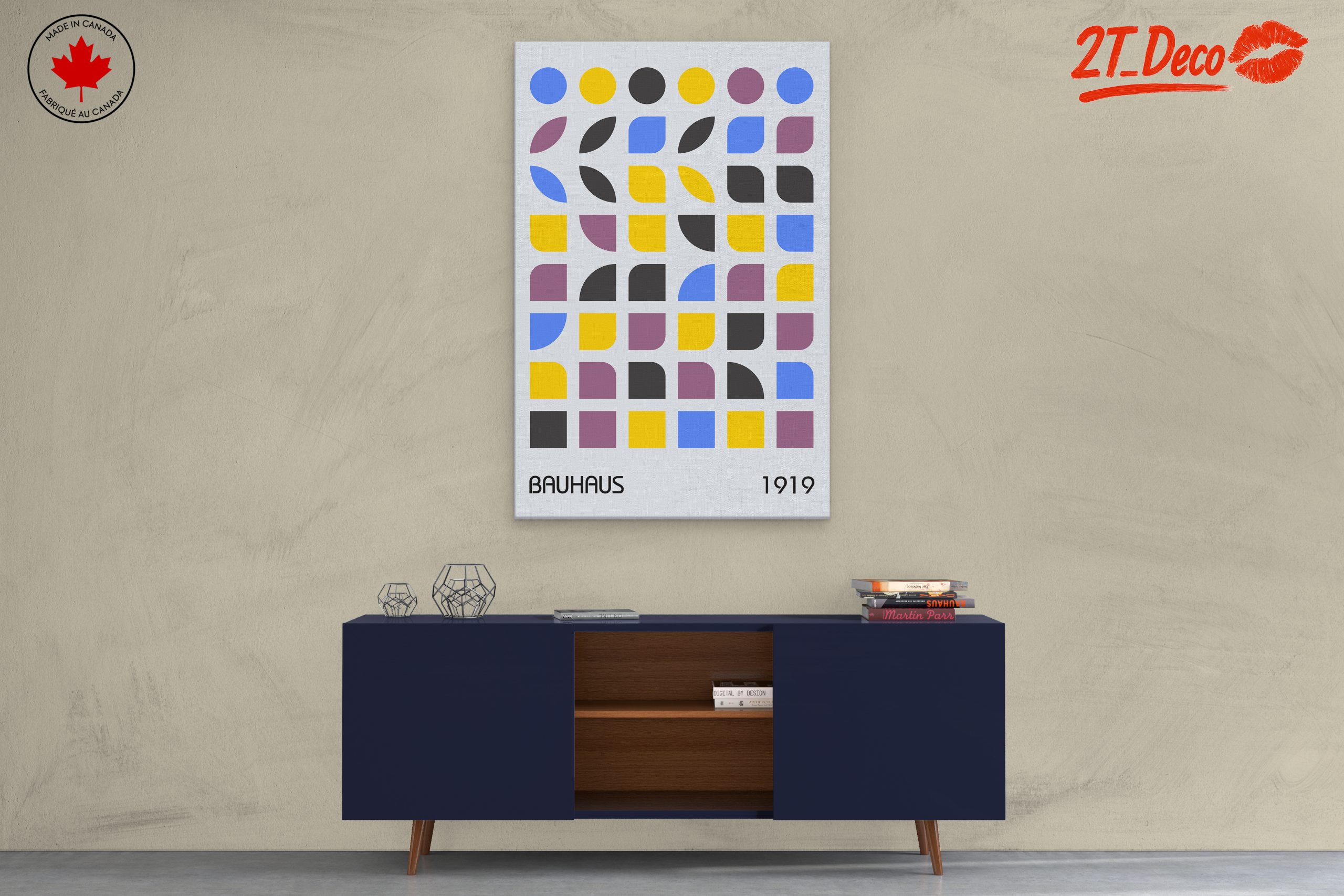 Bauhaus Geometric Art from 1919 5 - Image 3