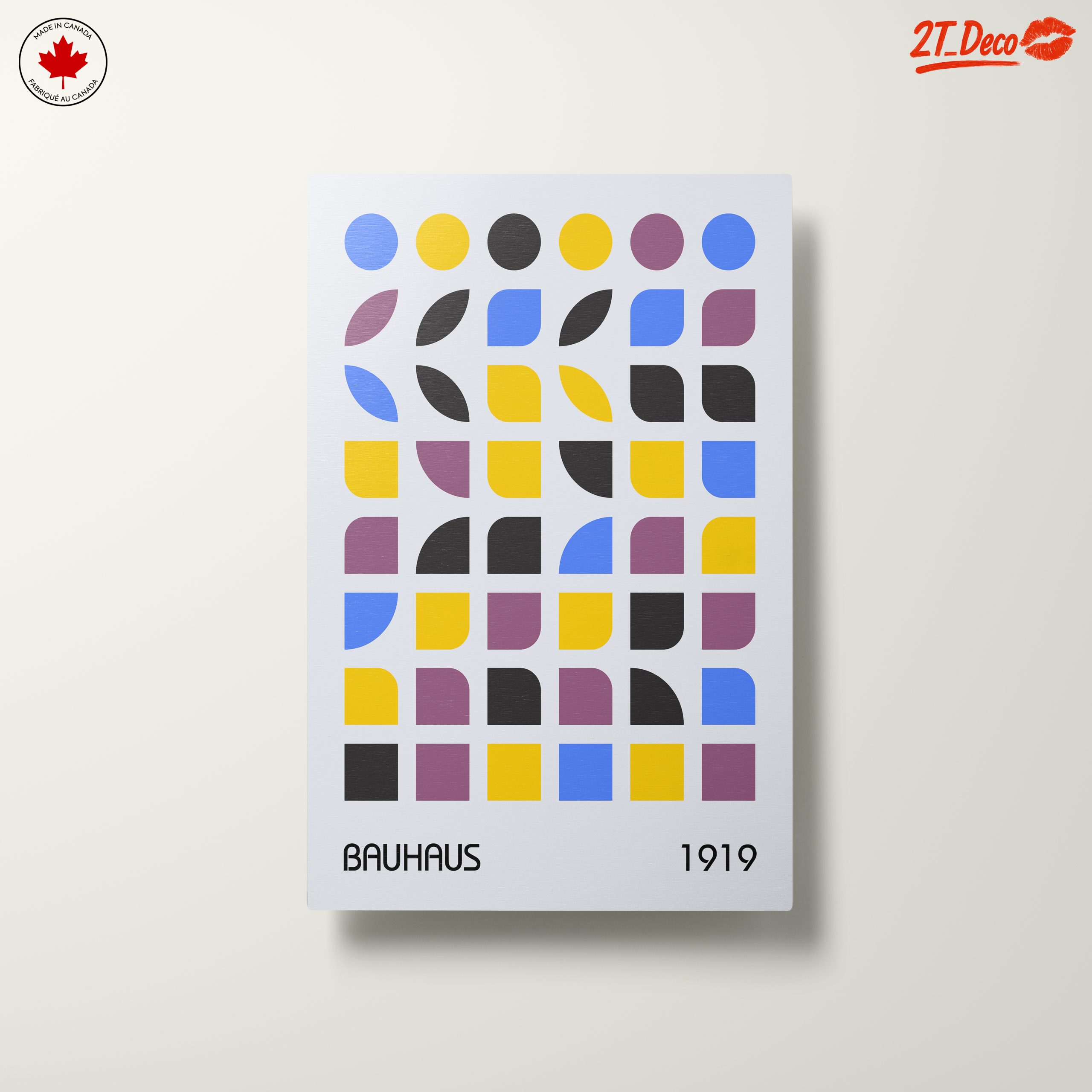 Bauhaus Geometric Art from 1919 5 - Image 10