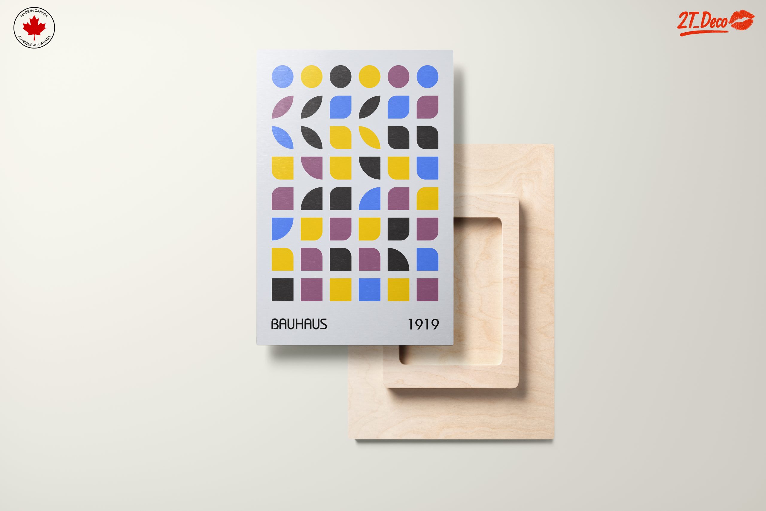 Bauhaus Geometric Art from 1919 5 - Image 11