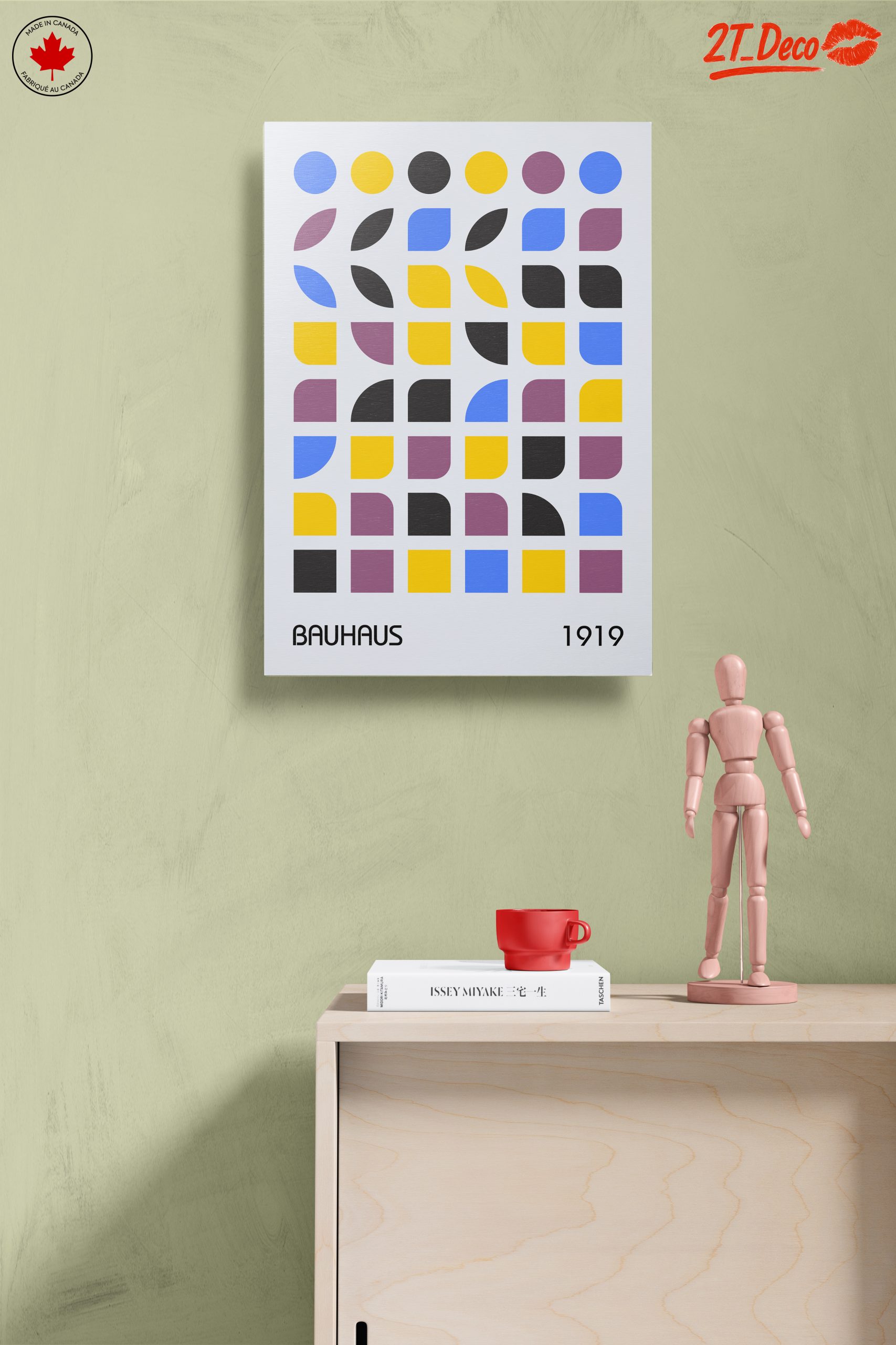 Bauhaus Geometric Art from 1919 5 - Image 14
