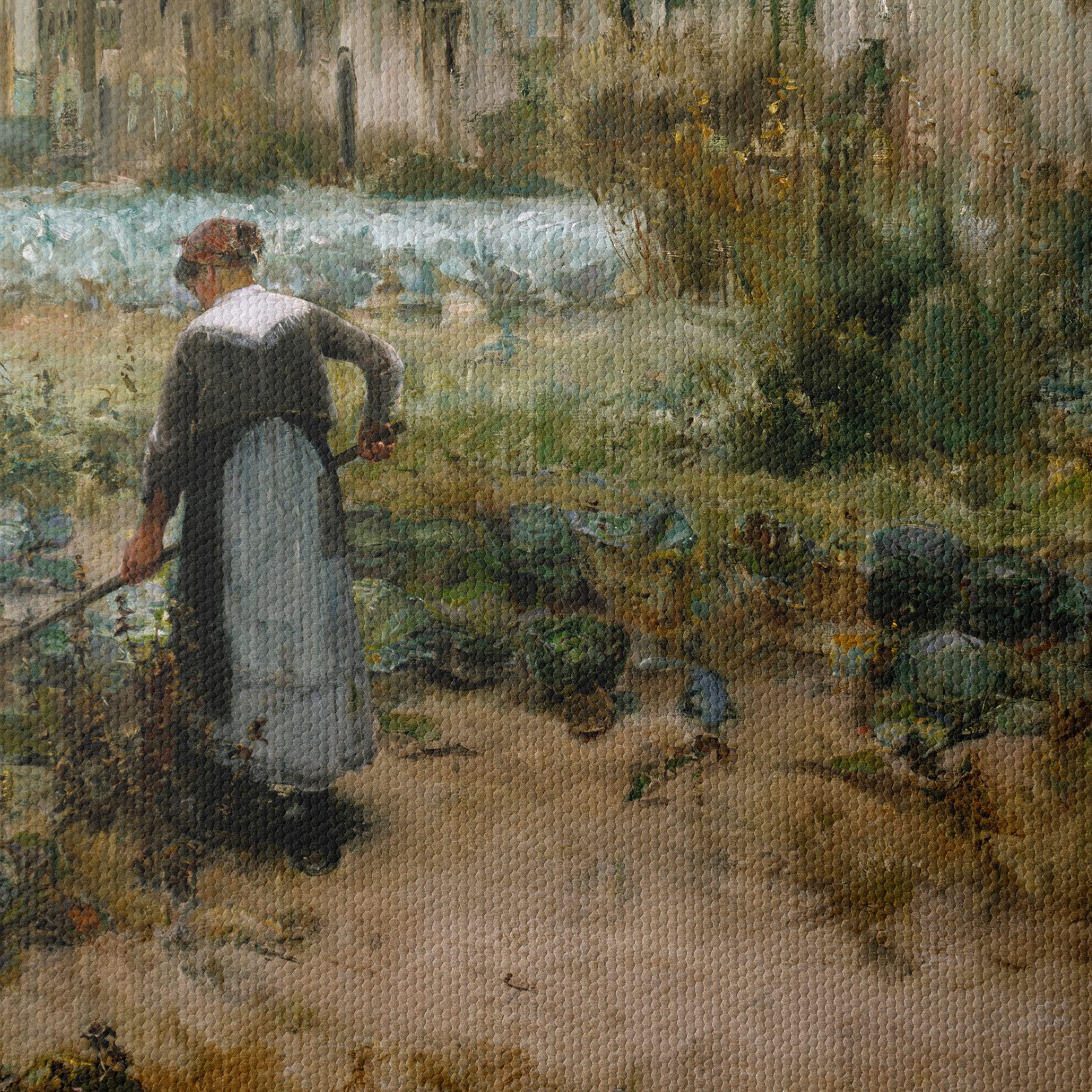 Gardener in a Vibrant Botanical Landscape - Image 4