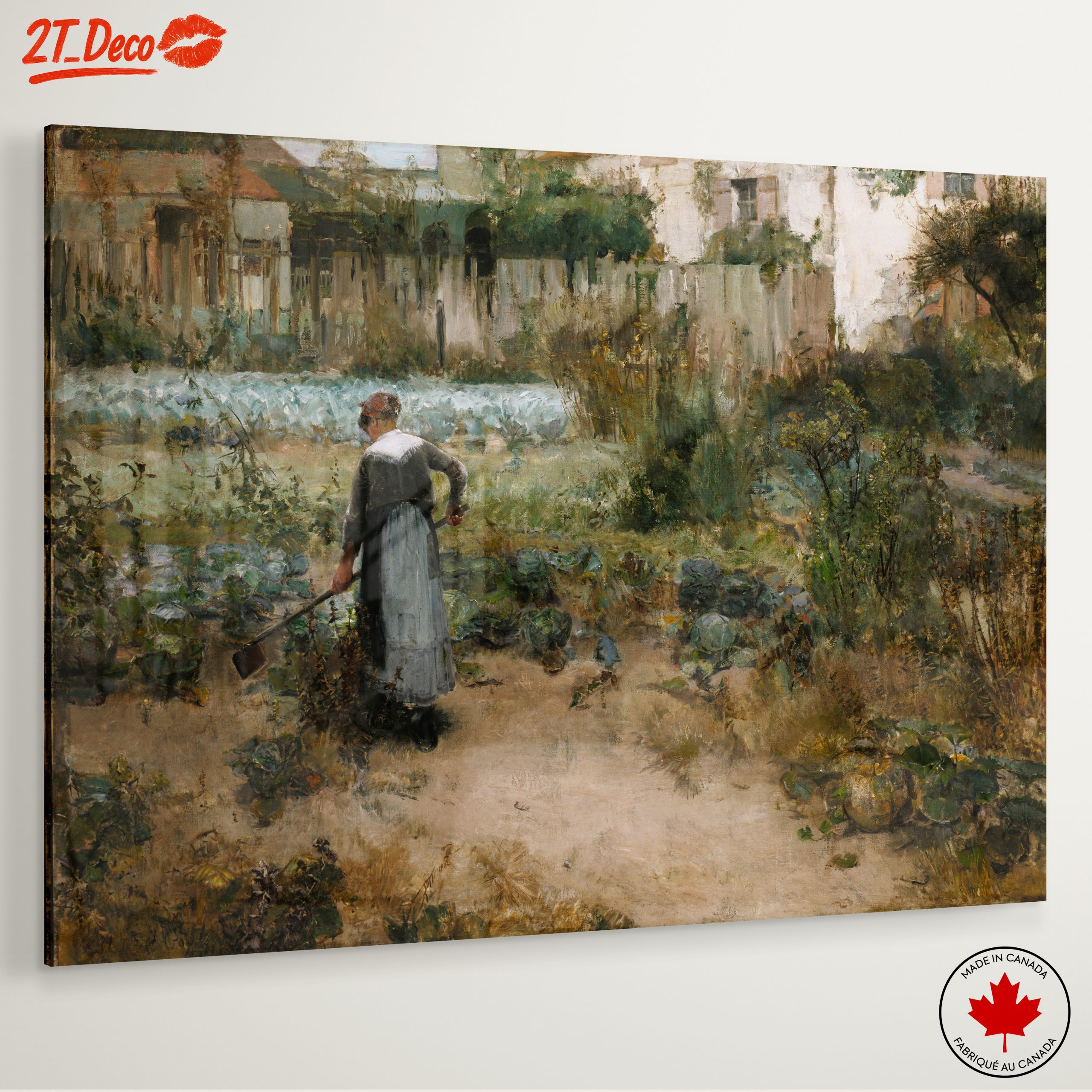 Gardener in a Vibrant Botanical Landscape - Image 6