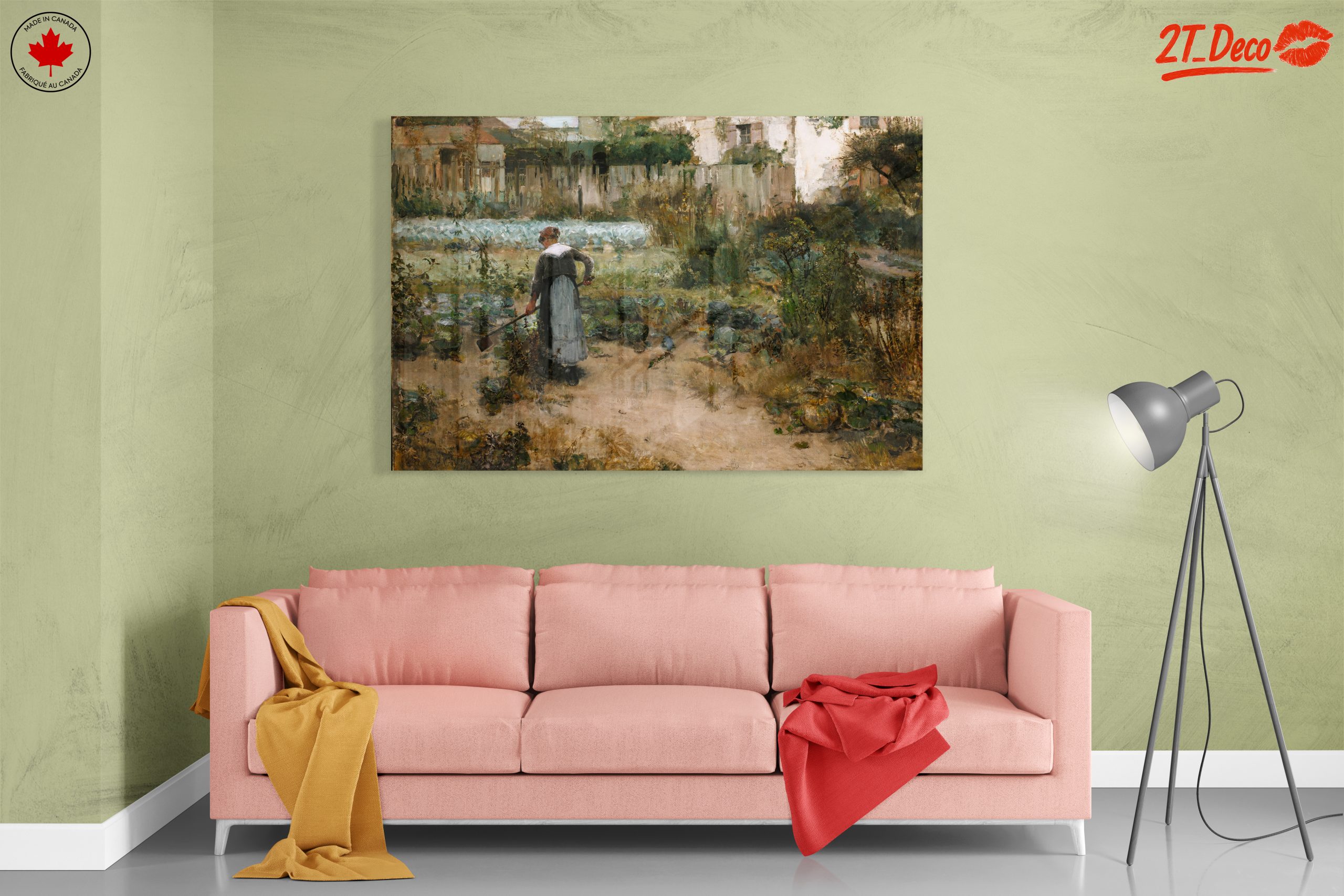Gardener in a Vibrant Botanical Landscape - Image 7