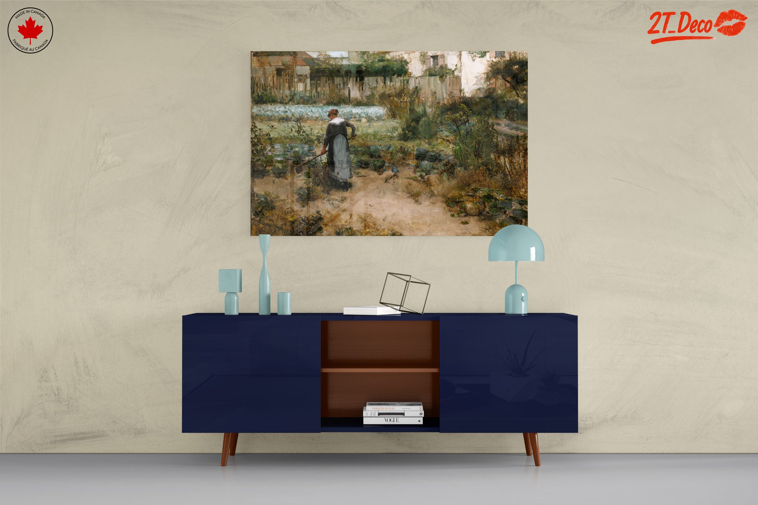 Gardener in a Vibrant Botanical Landscape - Image 8