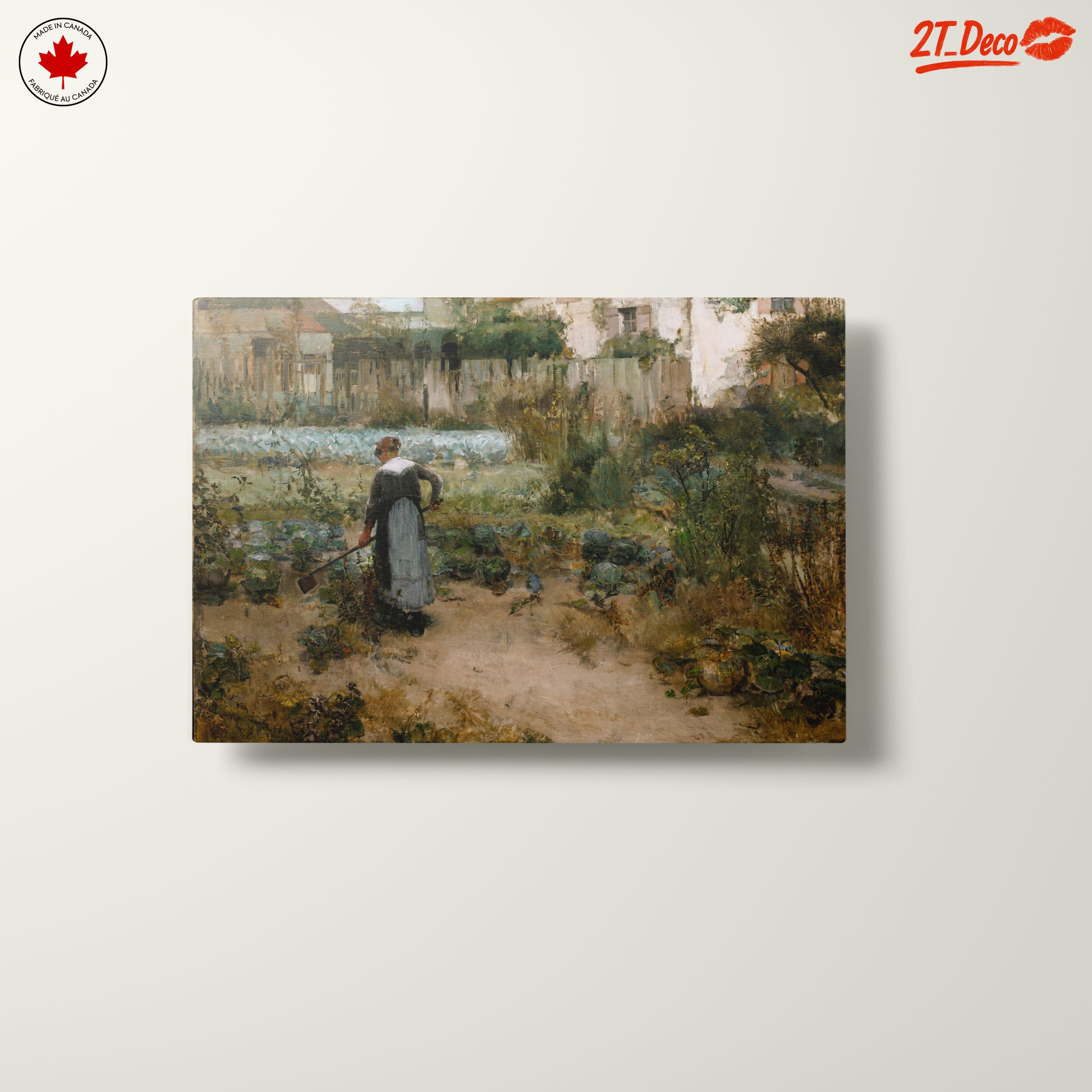 Gardener in a Vibrant Botanical Landscape - Image 10