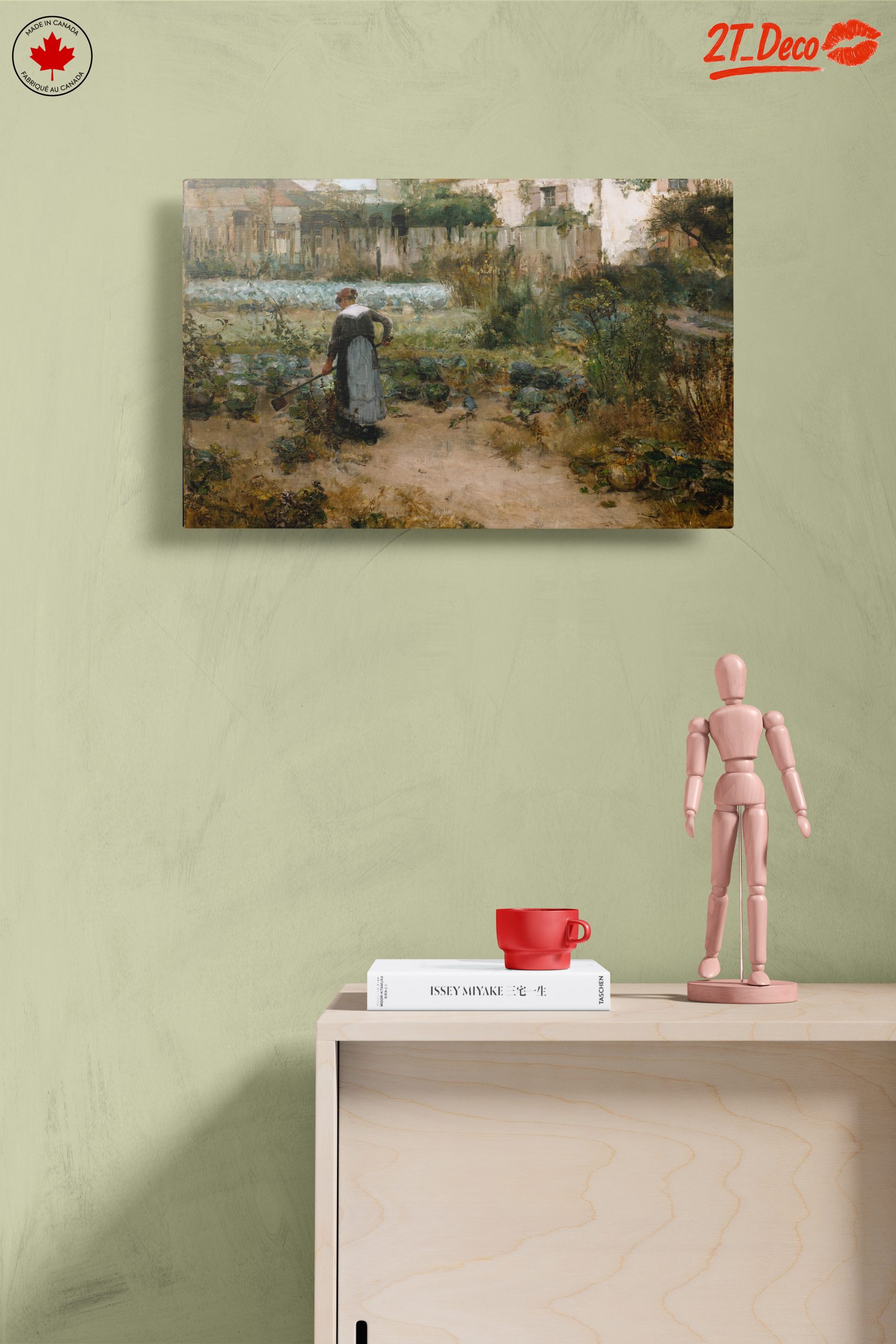 Gardener in a Vibrant Botanical Landscape - Image 14