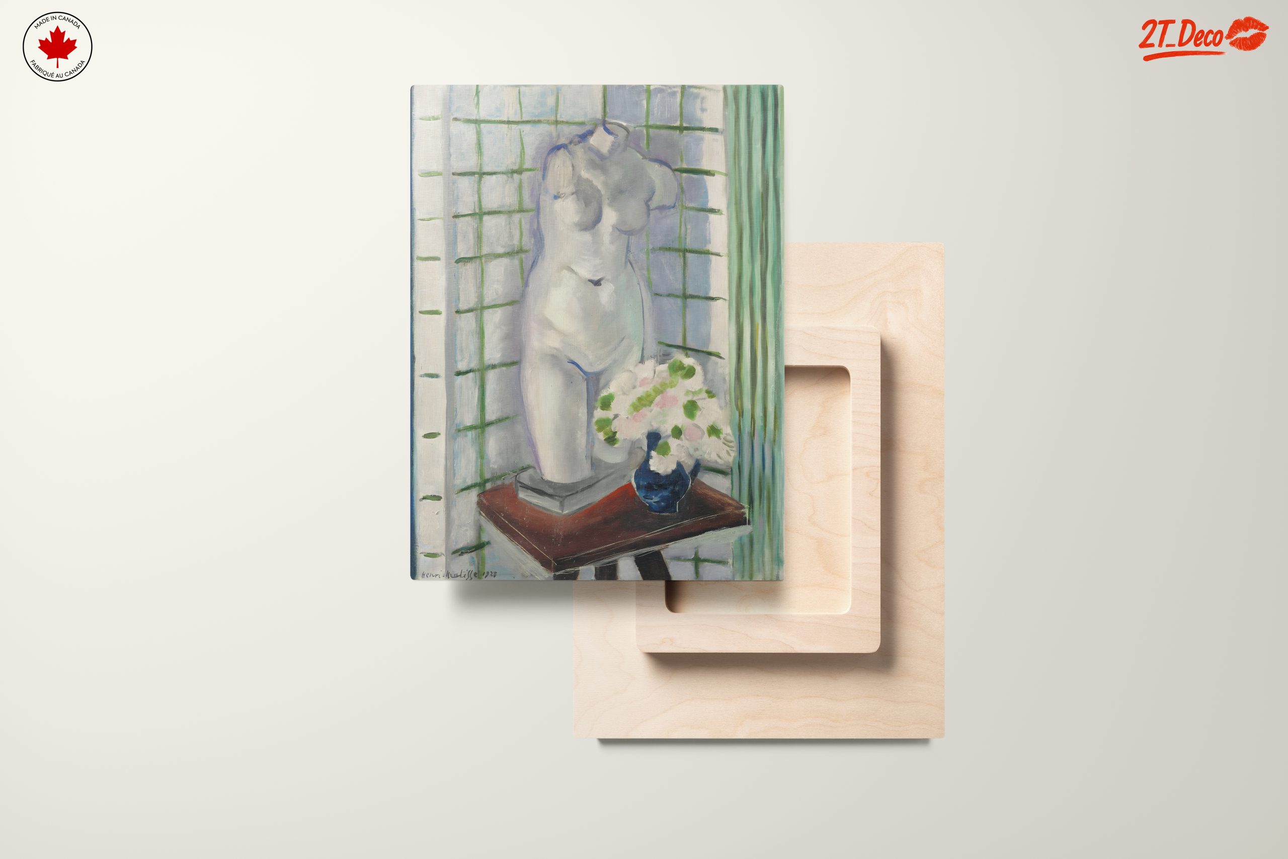 Stylish Contemporary Portrait with Floral Arrangement - Image 11