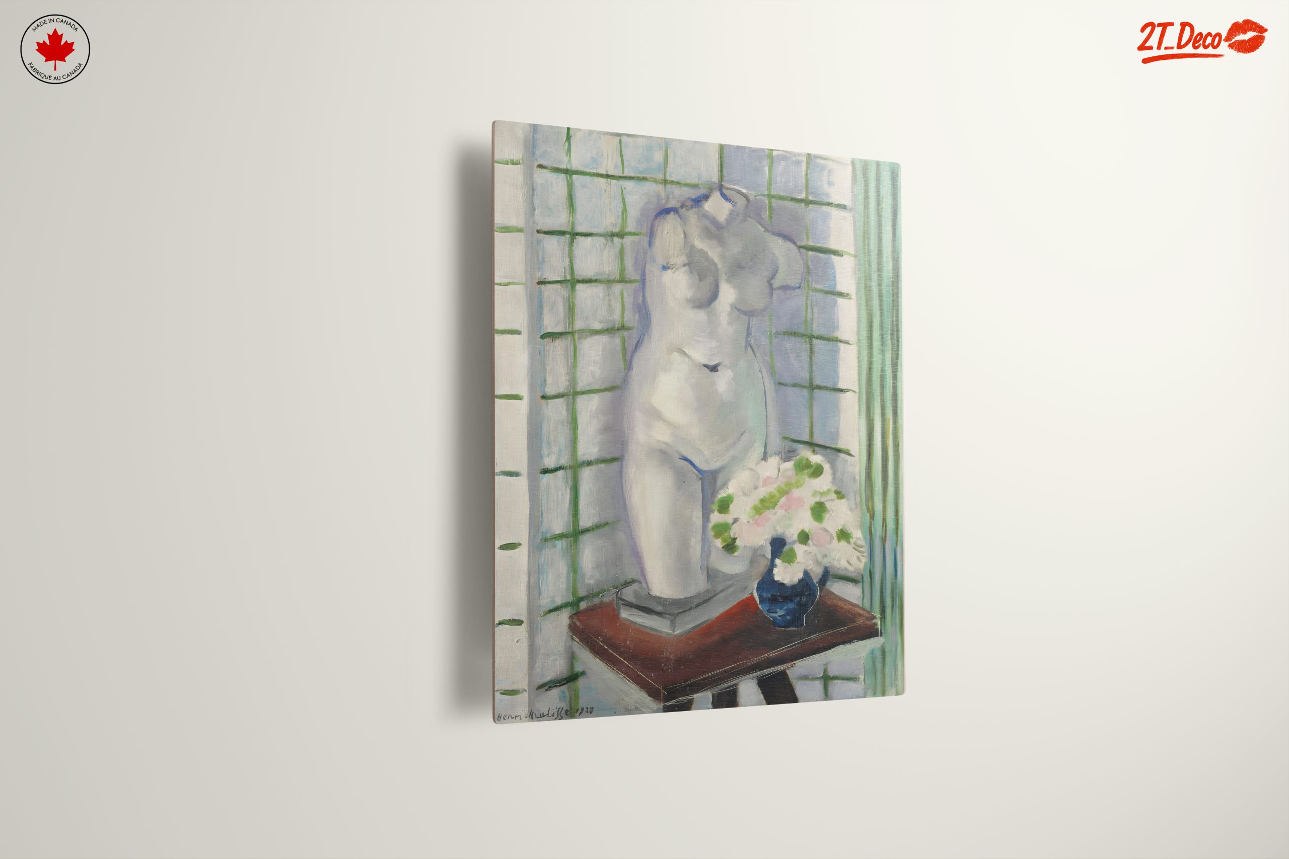 Stylish Contemporary Portrait with Floral Arrangement - Image 13