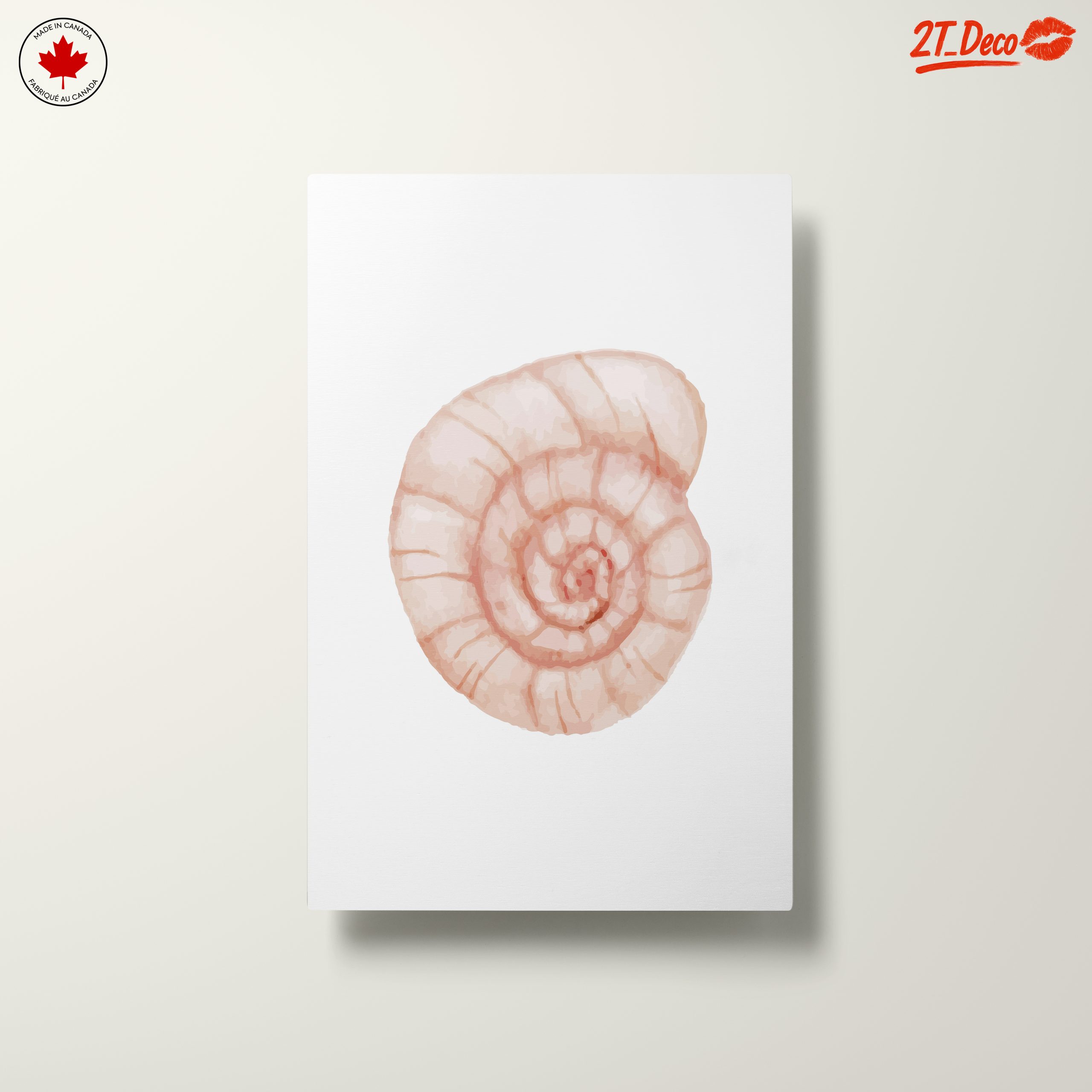 Stylized Seashell Artwork for Marine Lovers - Image 10