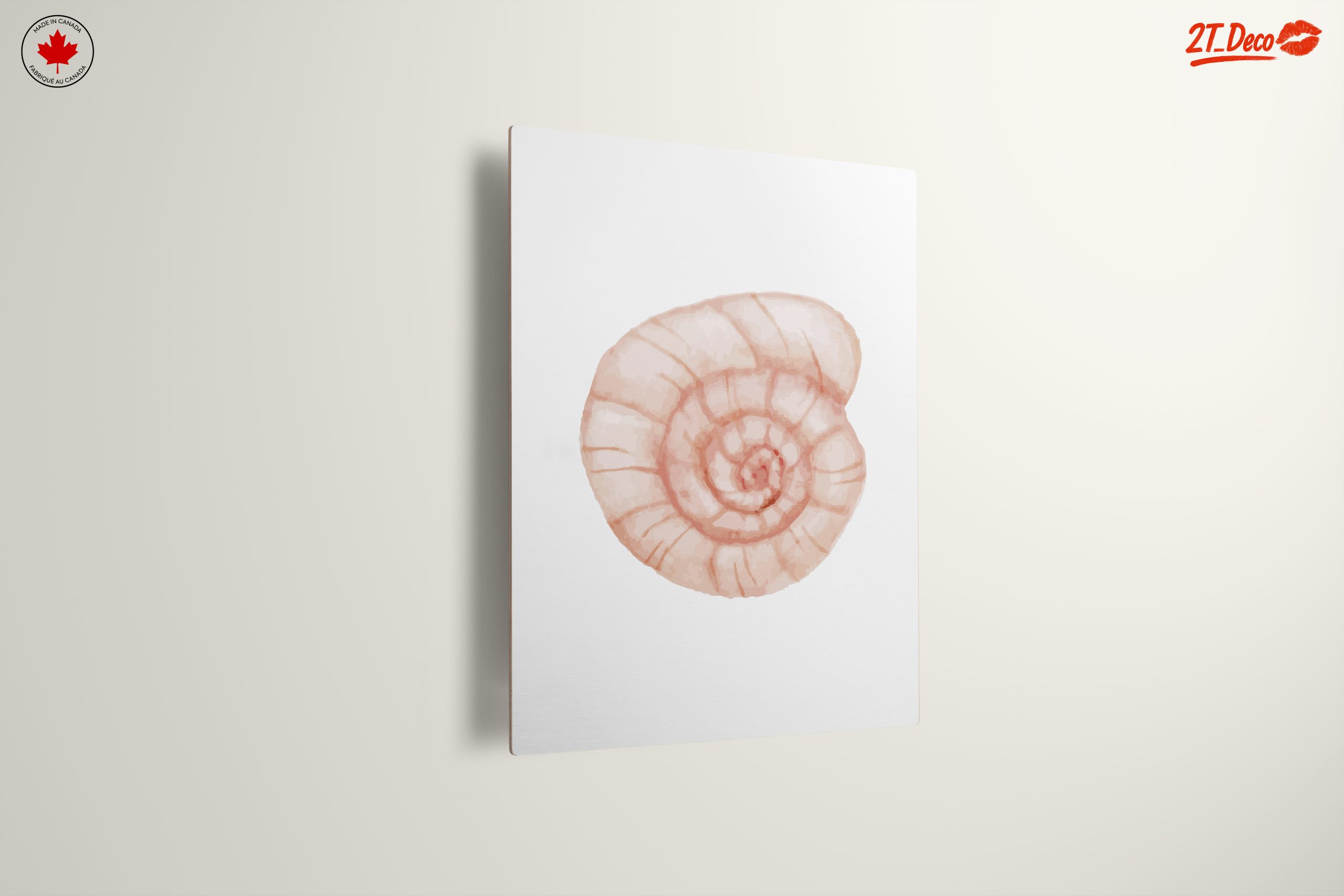 Stylized Seashell Artwork for Marine Lovers - Image 13