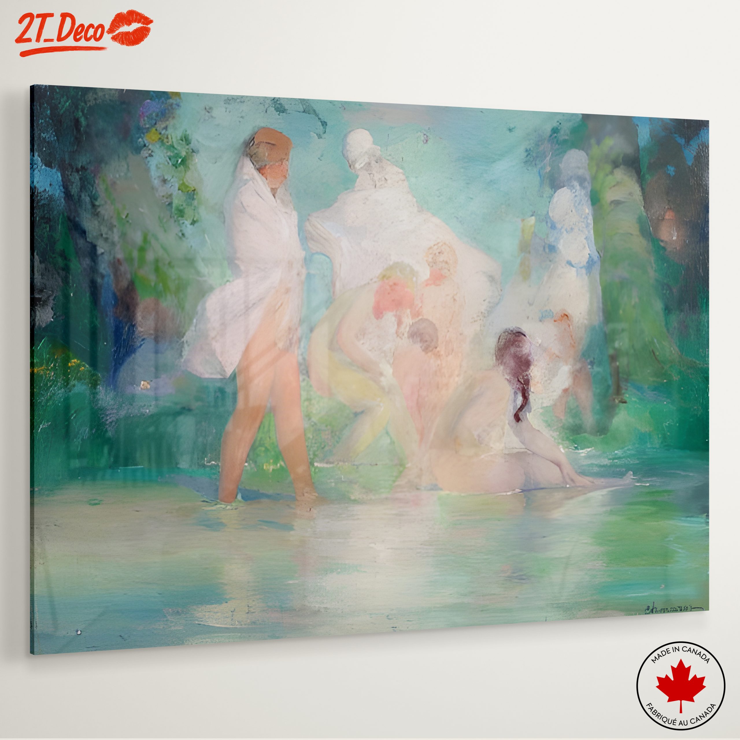Soft Abstract Contemporary Portrait - Image 6