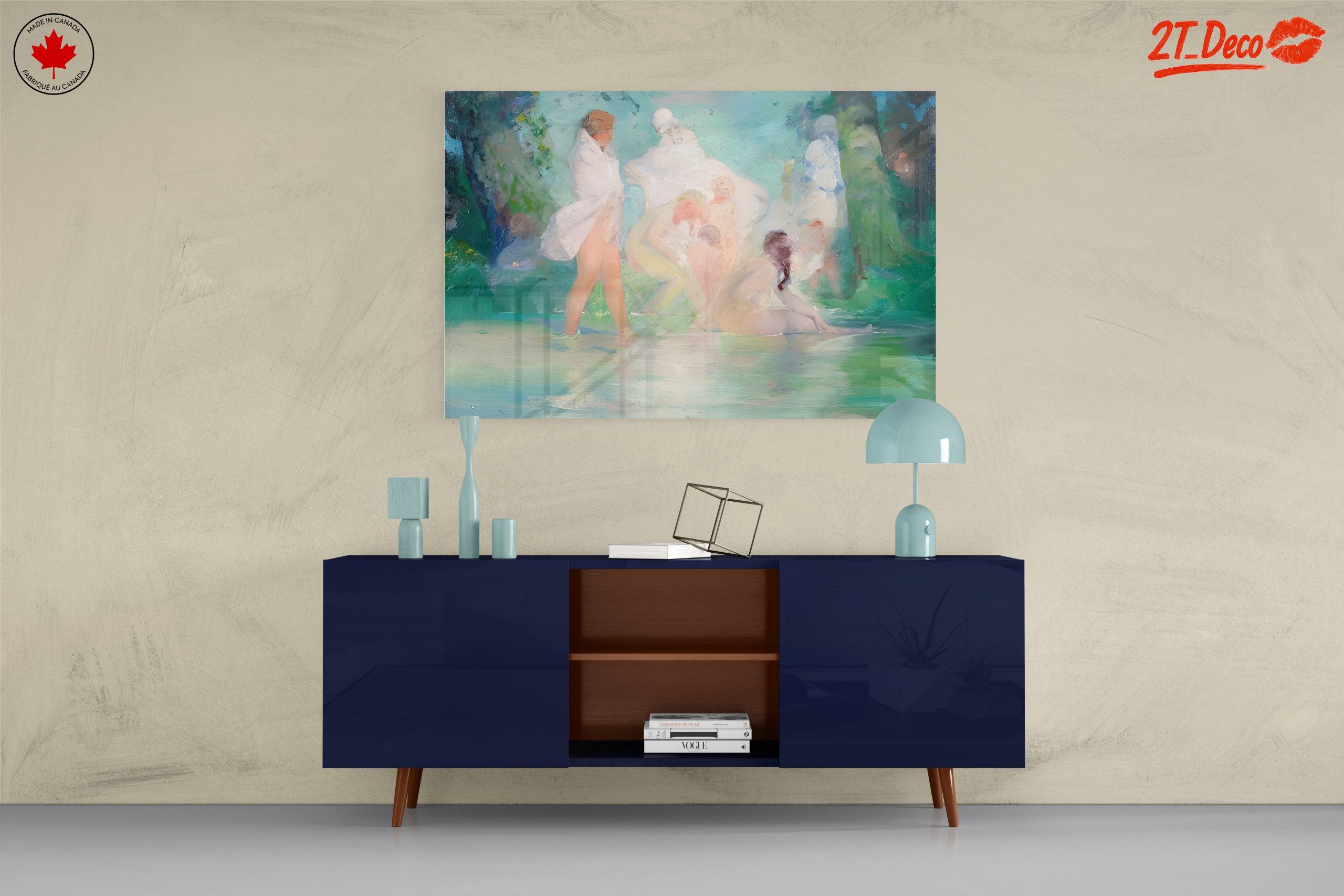 Soft Abstract Contemporary Portrait - Image 8