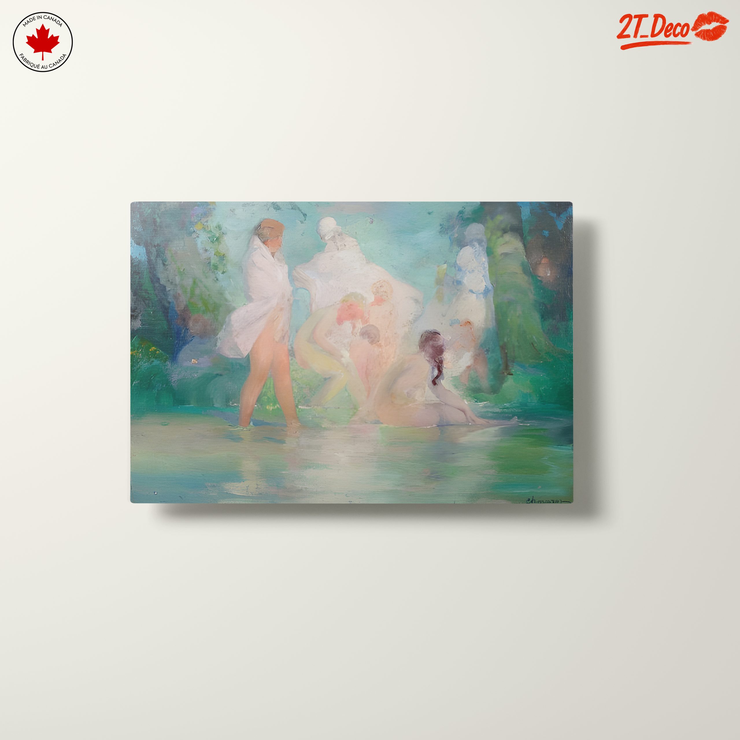 Soft Abstract Contemporary Portrait - Image 10