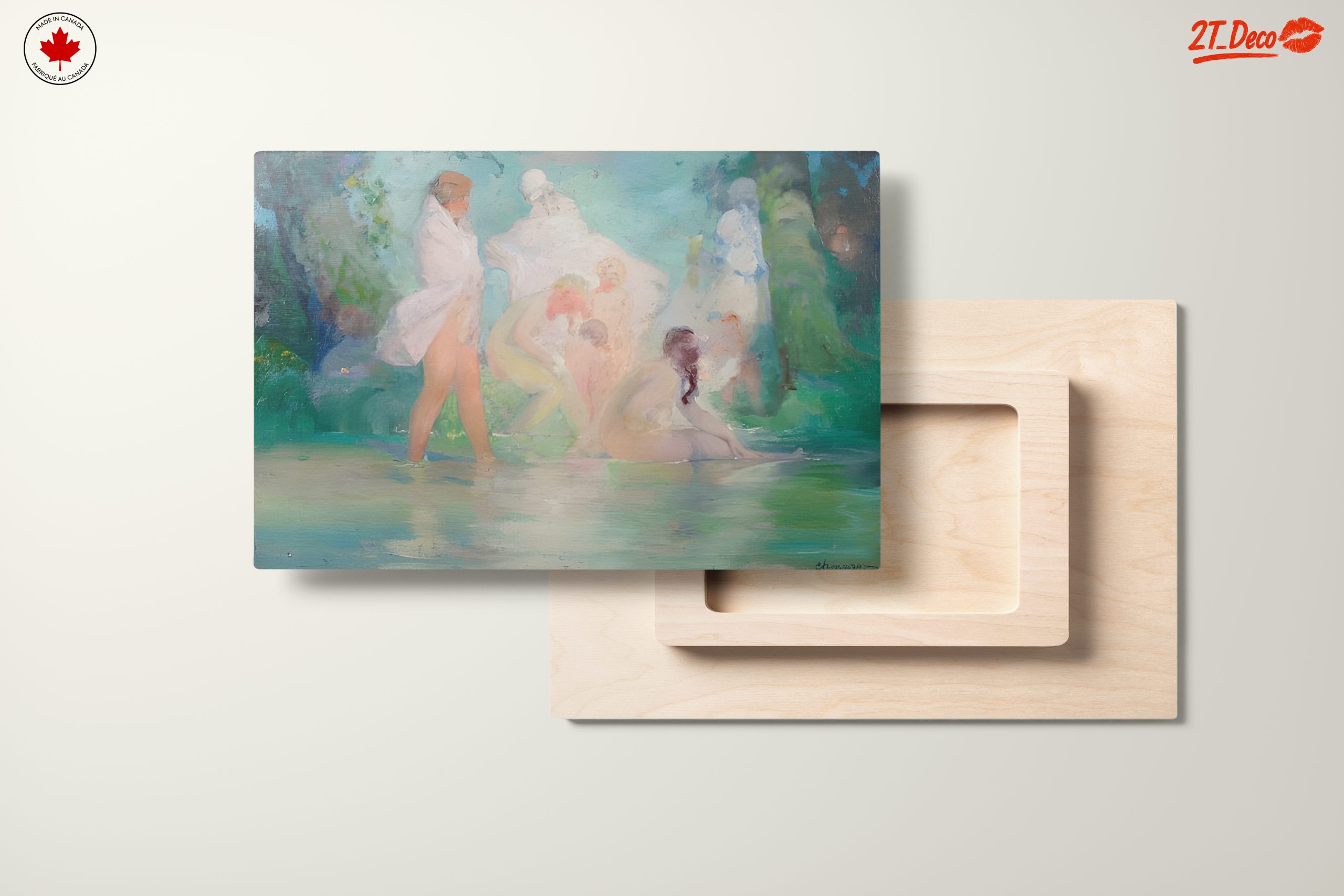 Soft Abstract Contemporary Portrait - Image 11