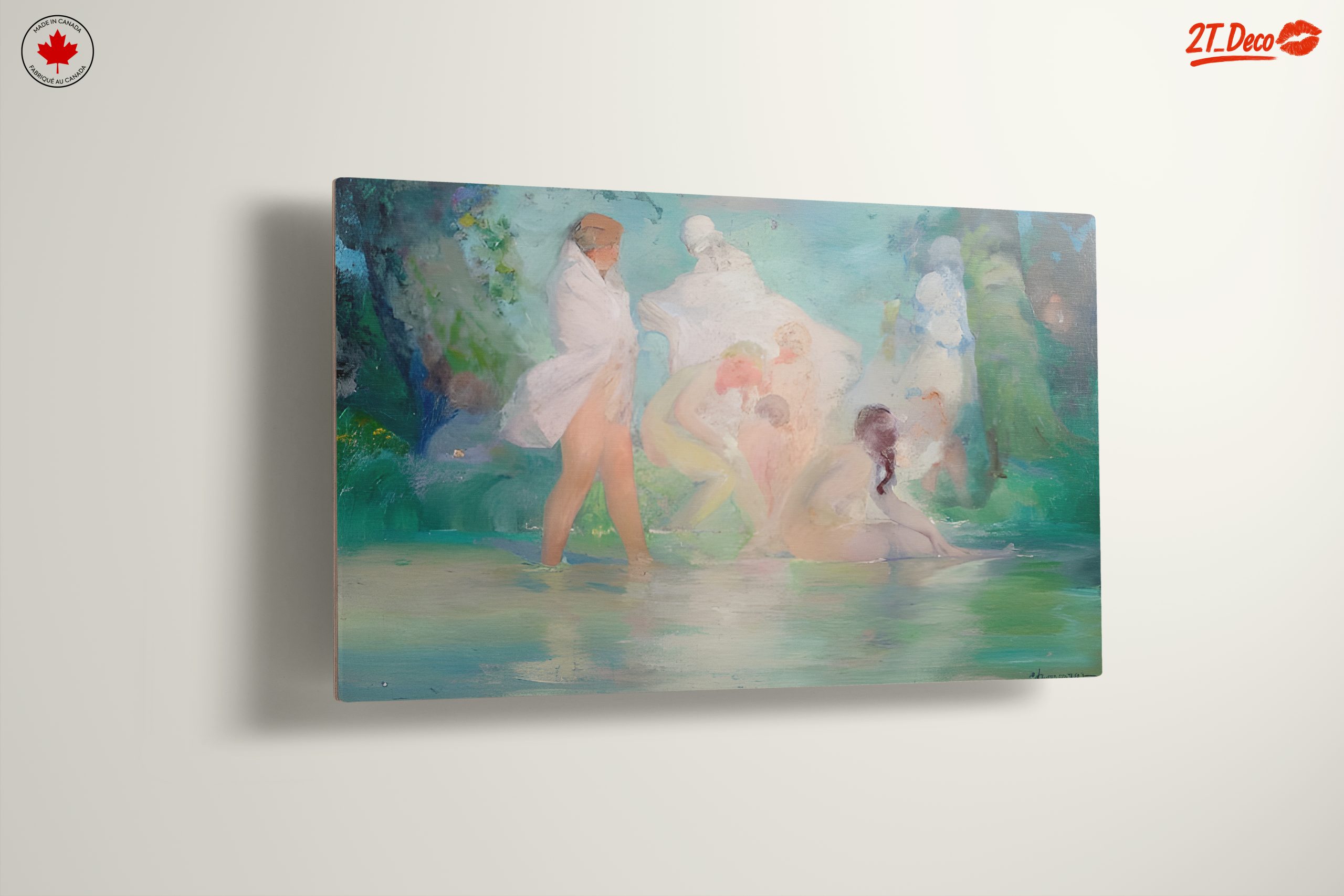 Soft Abstract Contemporary Portrait - Image 13