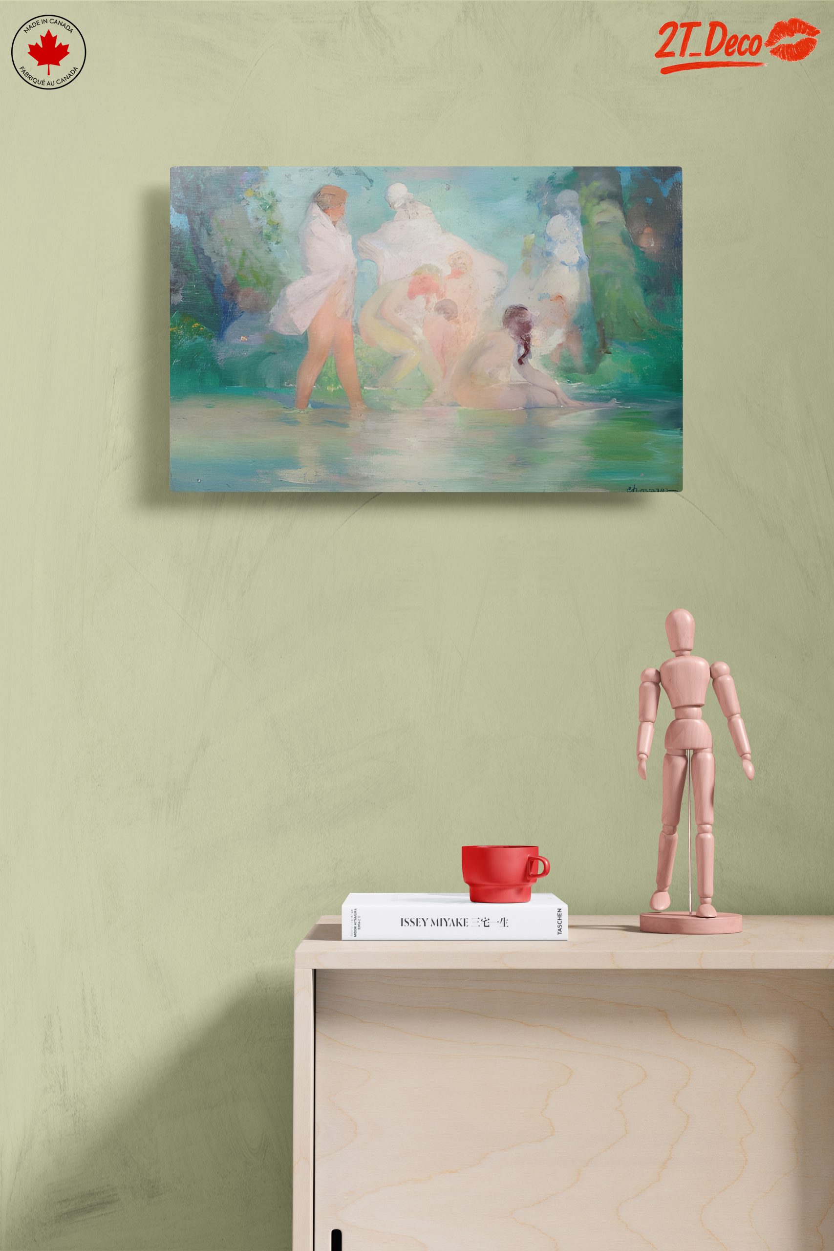 Soft Abstract Contemporary Portrait - Image 14