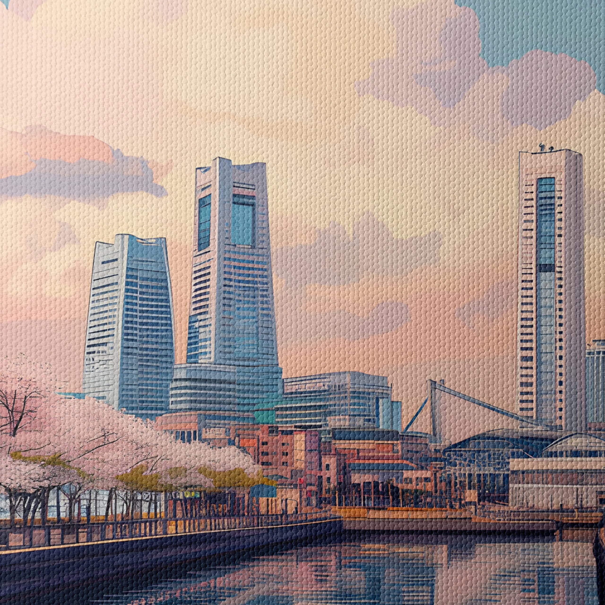 Yokohama Cityscape at Dusk - Image 4
