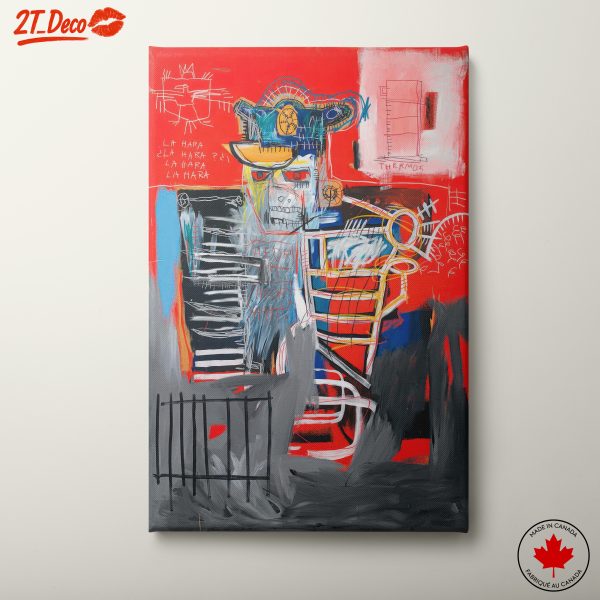 Striking Contemporary Pop Art with Abstract Elements