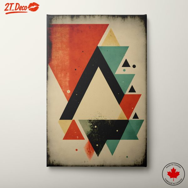 Vibrant Geometric Abstract Artwork 13