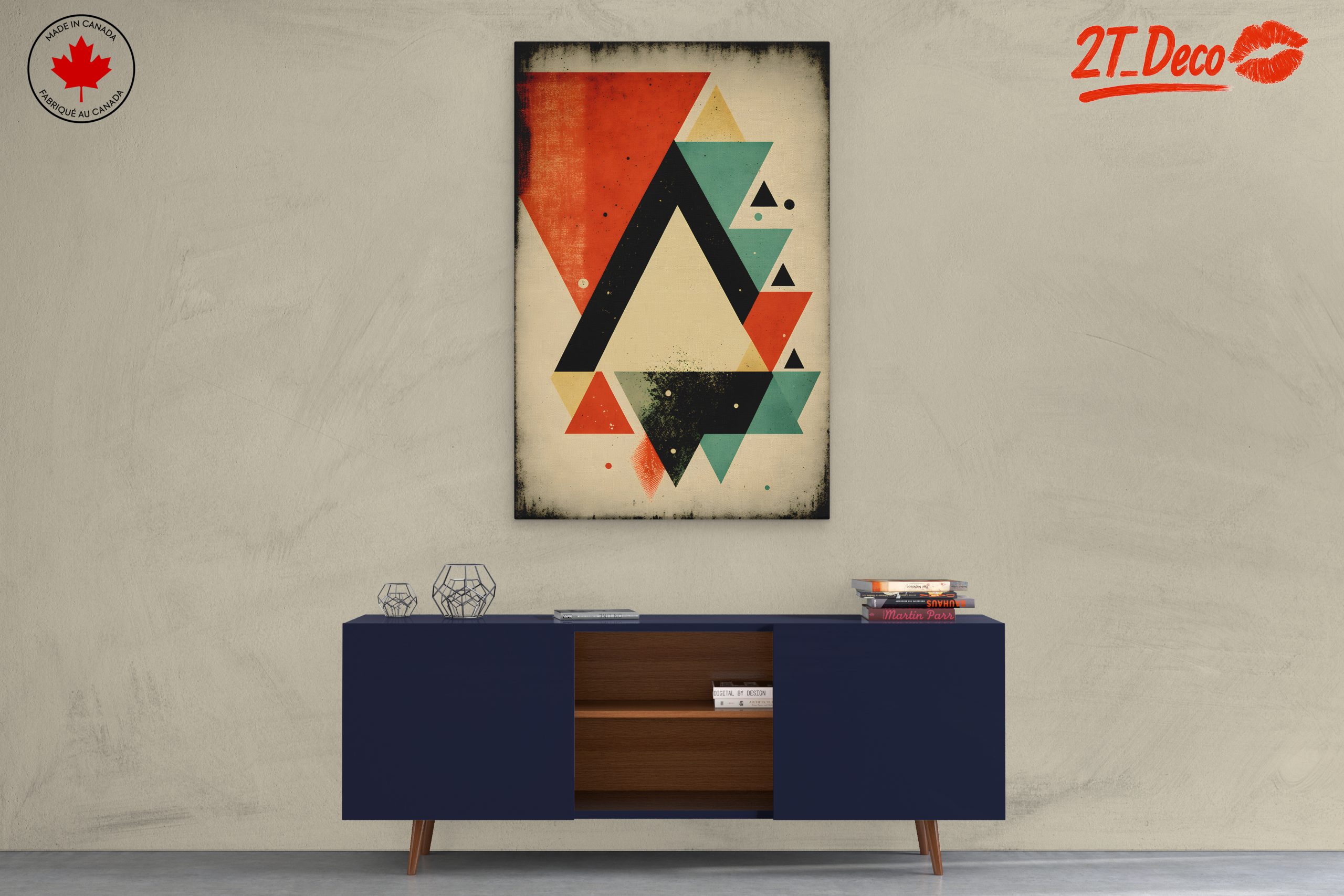 Vibrant Geometric Abstract Artwork 13 - Image 3